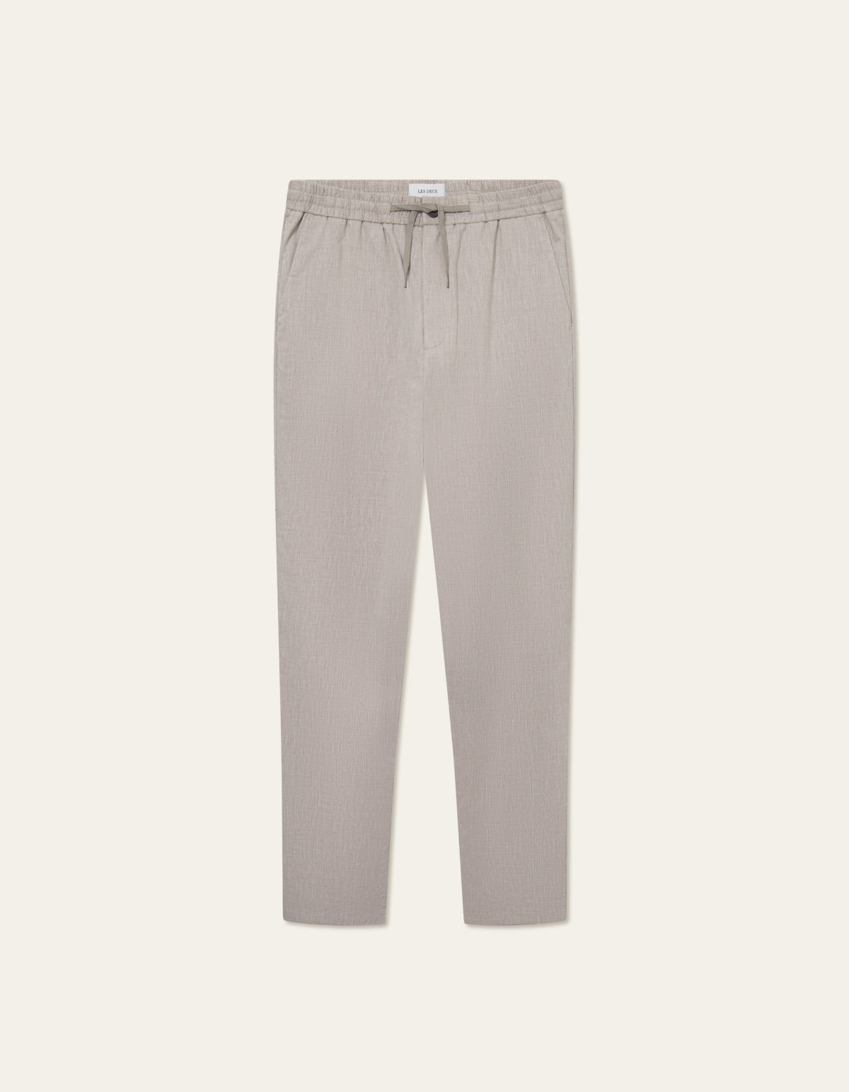 como les deux como tapered byxor pants linne linen light sand beige