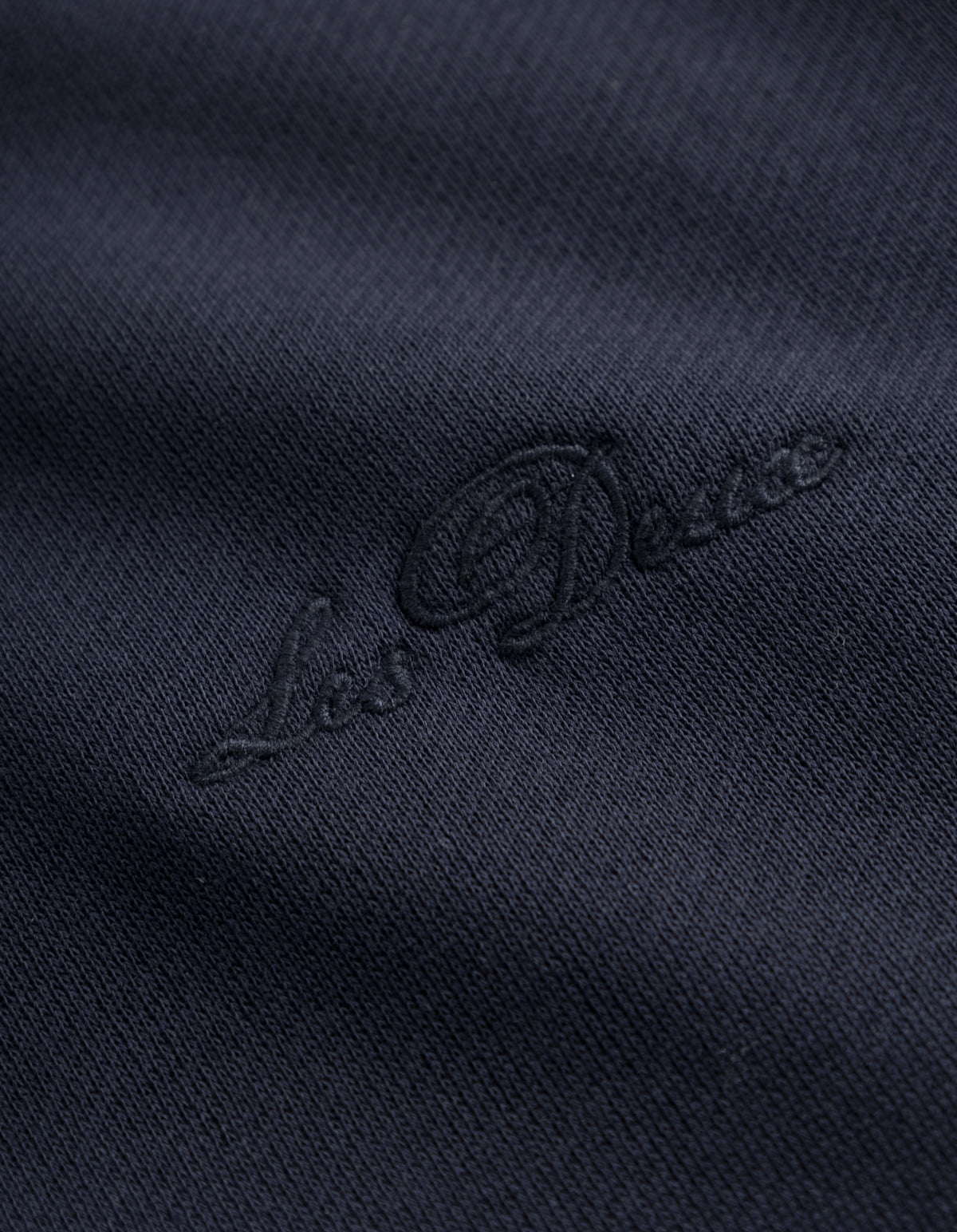 les deux crew sweatshirt tröja dark navy blå