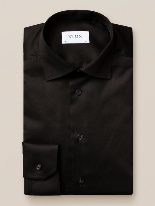 Slim Fit Svart