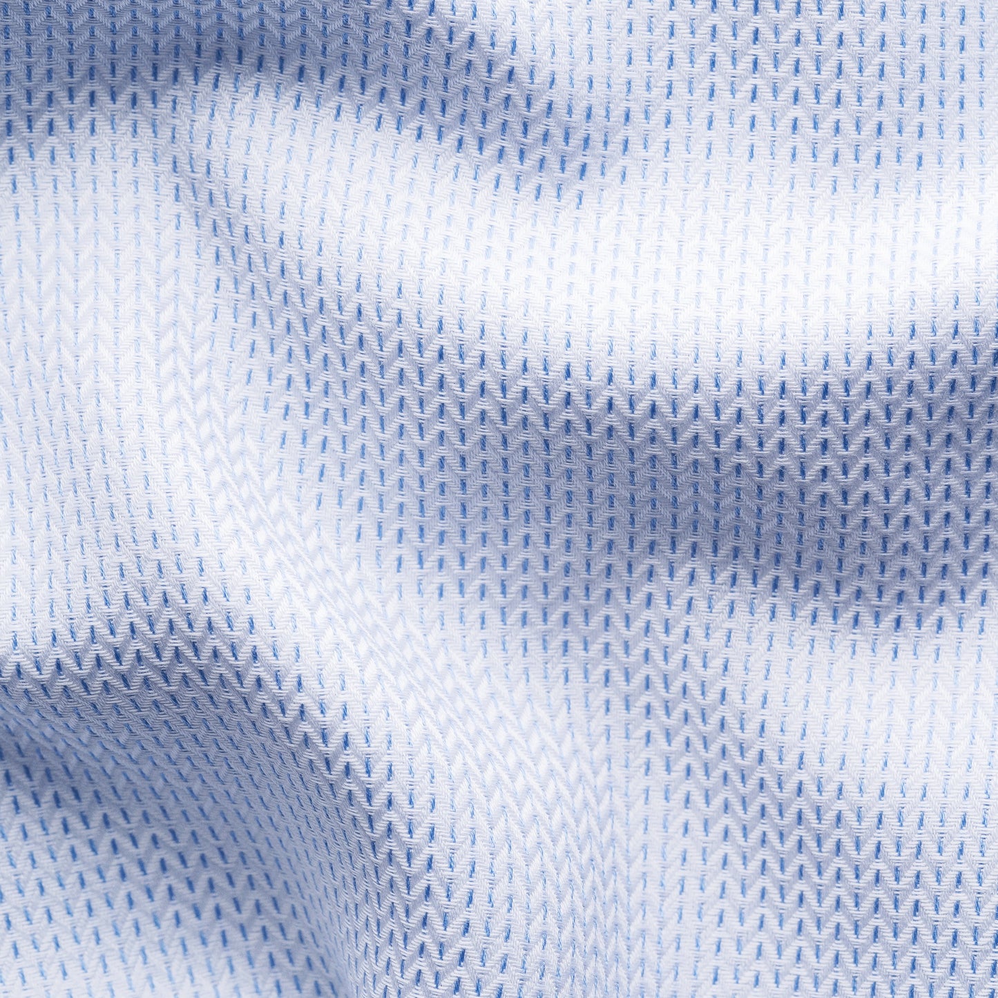 Slim Fit Herringbone Light Blue