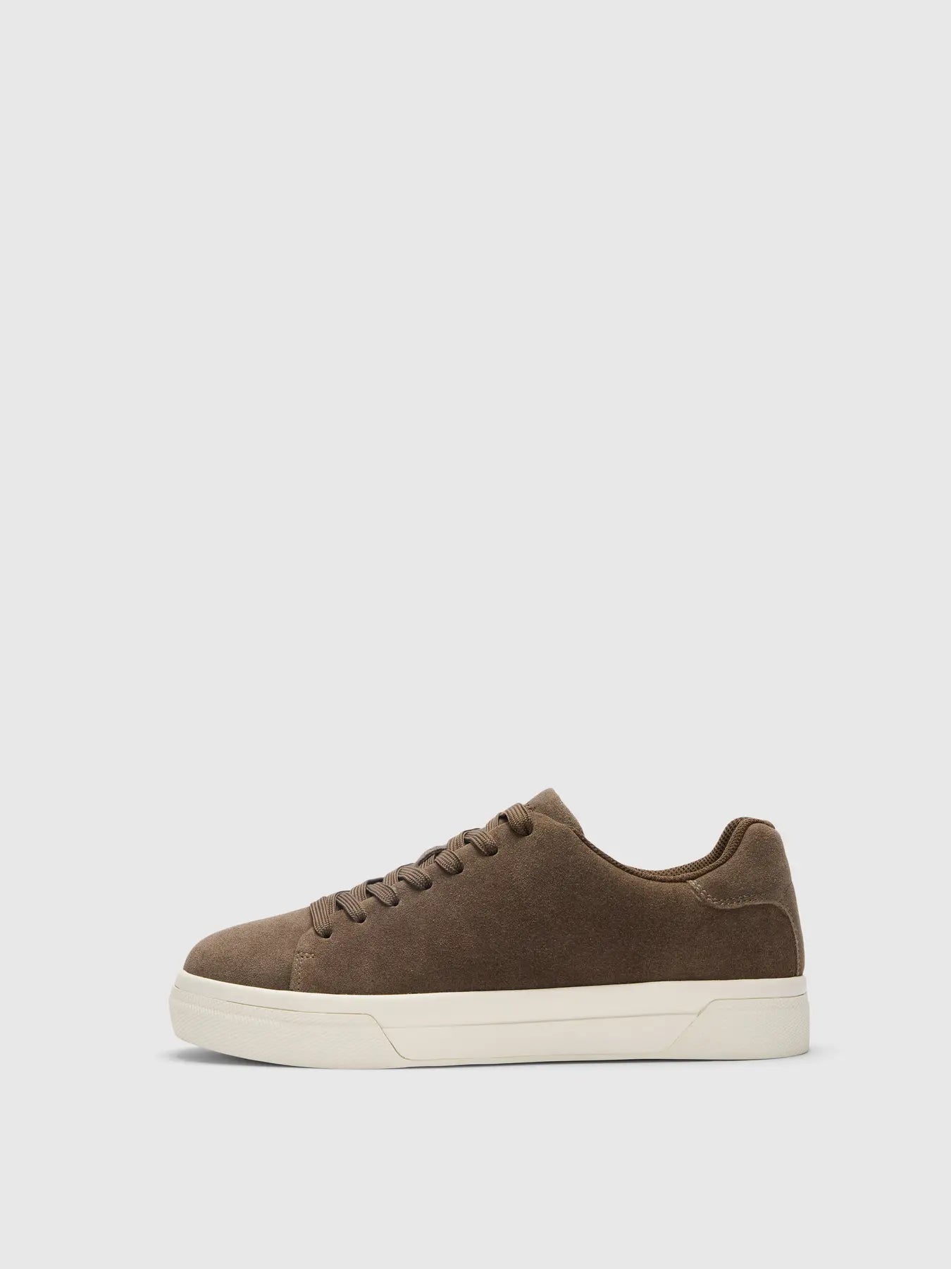 skor selected homme david chunky suede sneaker 2.0 shoes sneakers mocka chocolate chip brown brun fri frakt stenungsund