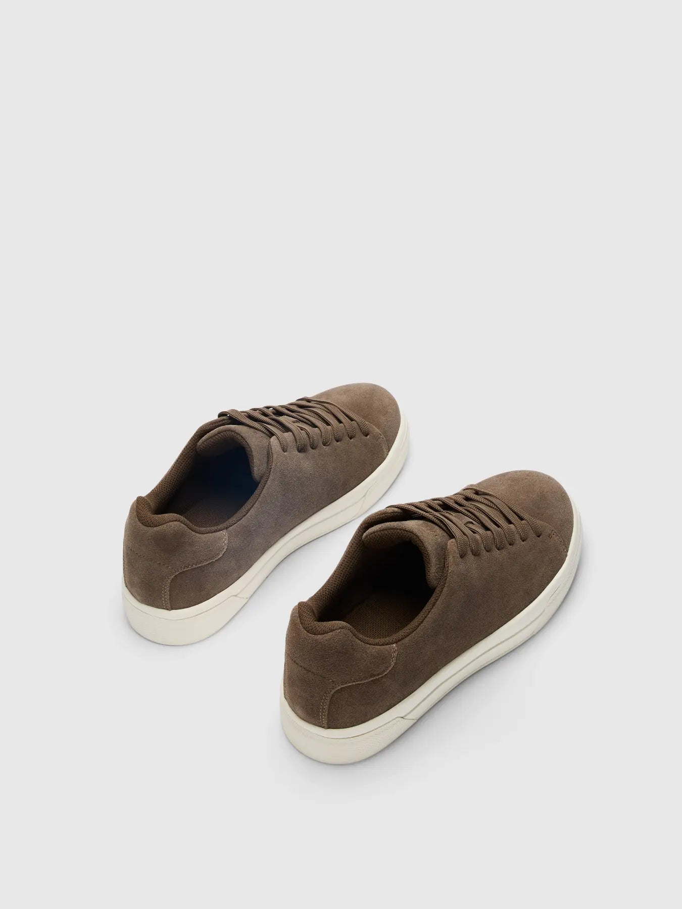 skor selected homme david chunky suede sneaker 2.0 shoes sneakers mocka chocolate chip brown brun fri frakt stenungsund
