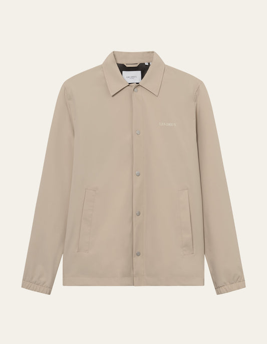jacka jacket les deux idris coach jacket light sand beige vår jacka höst jacka