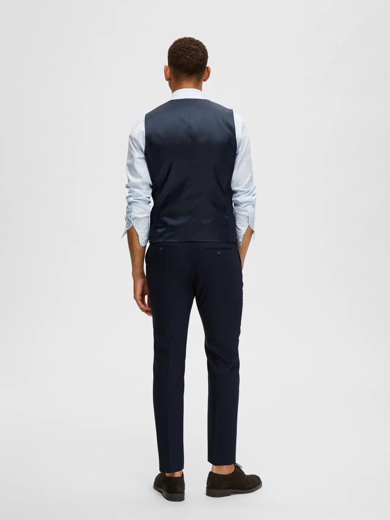 Liam Waistcoat Flex Navy
