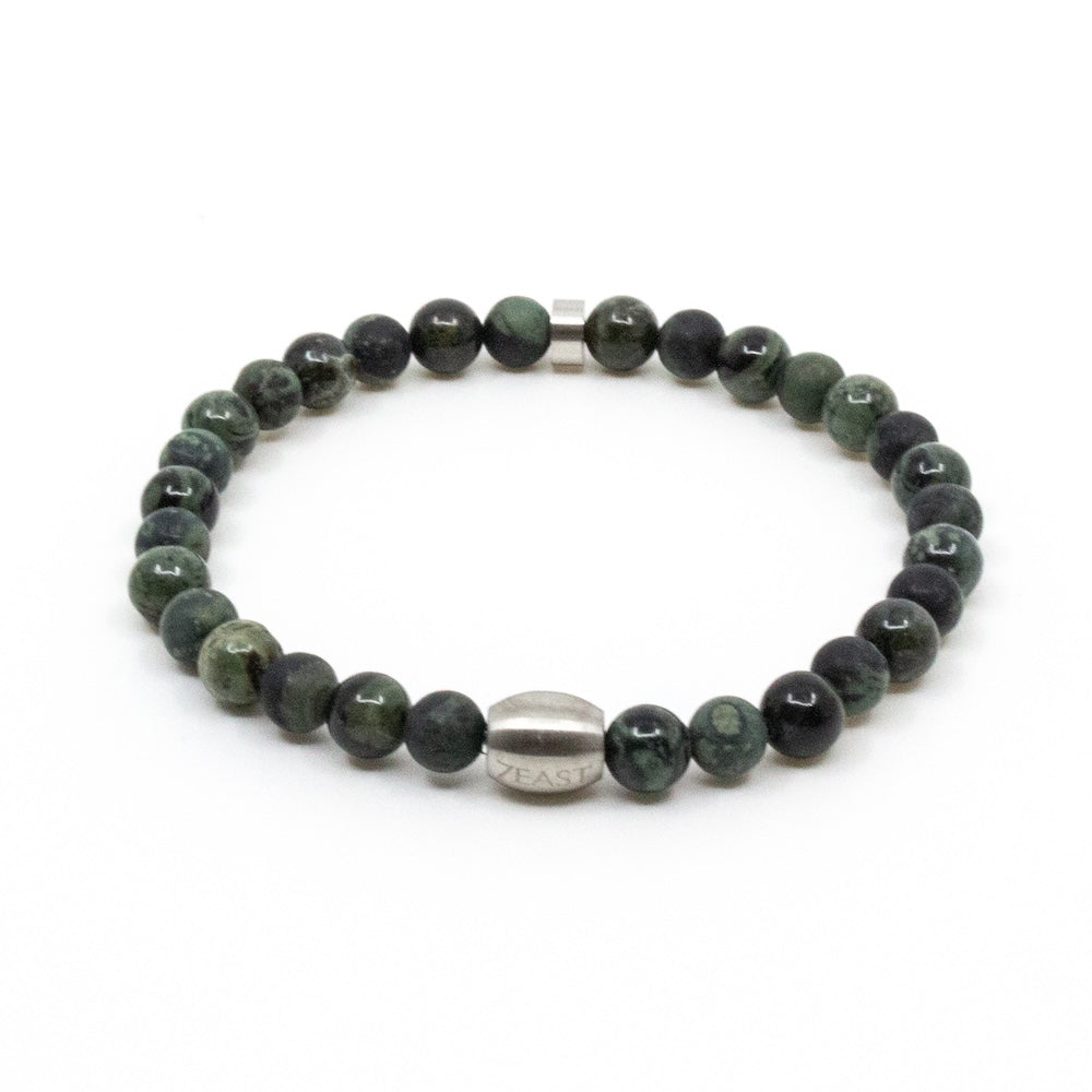 armband brace 7east seveneast seven east laguria m619b green grön pärlor stenar fri frakt stenungsund