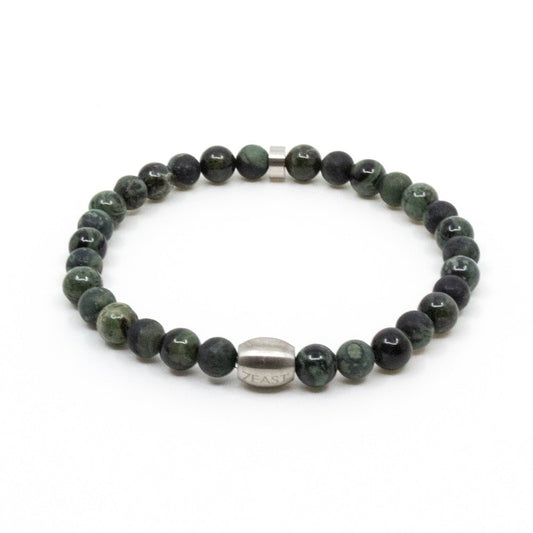 armband brace 7east seveneast seven east laguria m619b green grön pärlor stenar fri frakt stenungsund