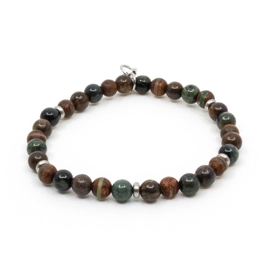 armband bracelet seveneast 7east pärlor tuscany green