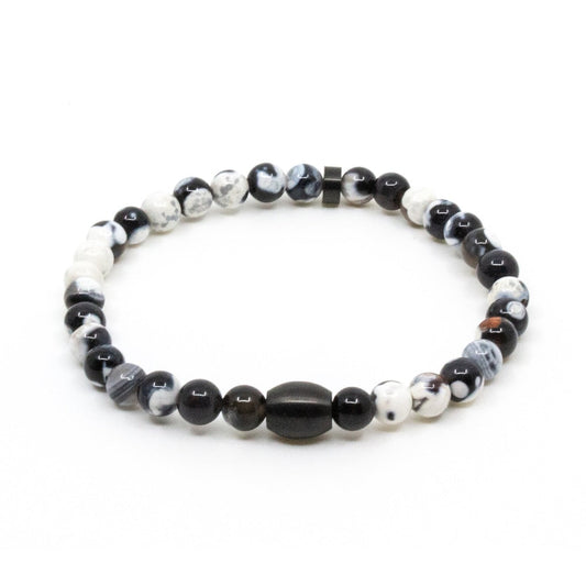 armband seveneast 7east smycke umbira black svart pärlor brace