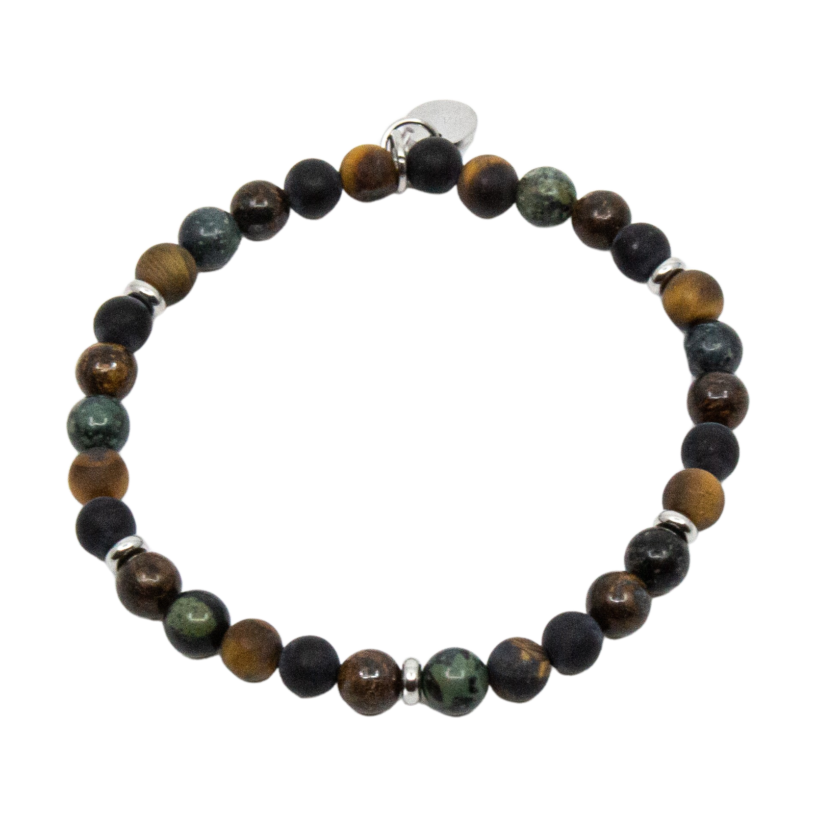 armband brace 7east seveneast seven east formby m639b brown brun pärlor stenar fri frakt stenungsund