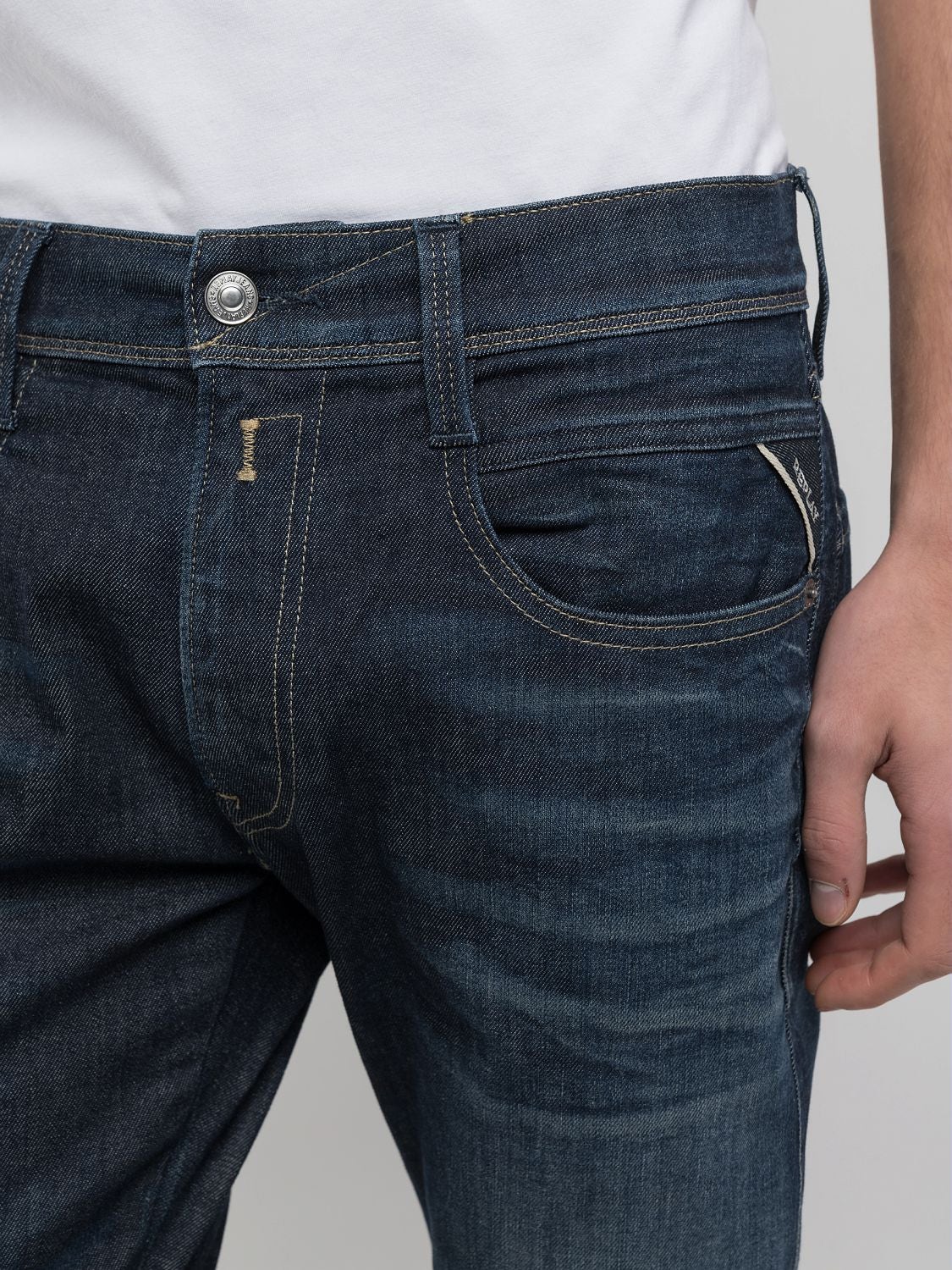 jeans anbass replay 914y hyperflex stretch replayjeans replay jeans denim slim 661730 fri frakt stenungsund