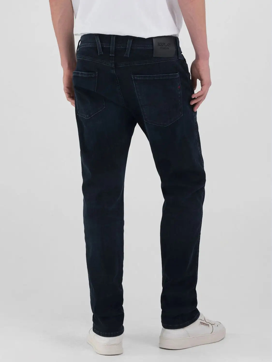 anbass jeans hyperflex replay 914y k11 stretch slim fit denim replayjeans