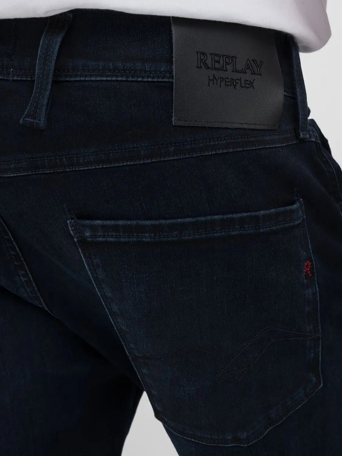 anbass jeans hyperflex replay 914y k11 stretch slim fit denim replayjeans