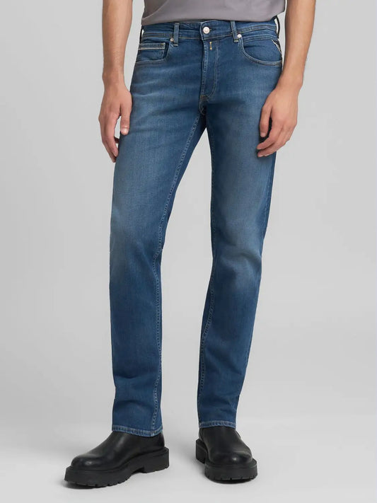 grover replay jeans ma972 stretch denim regular fit raka jeans