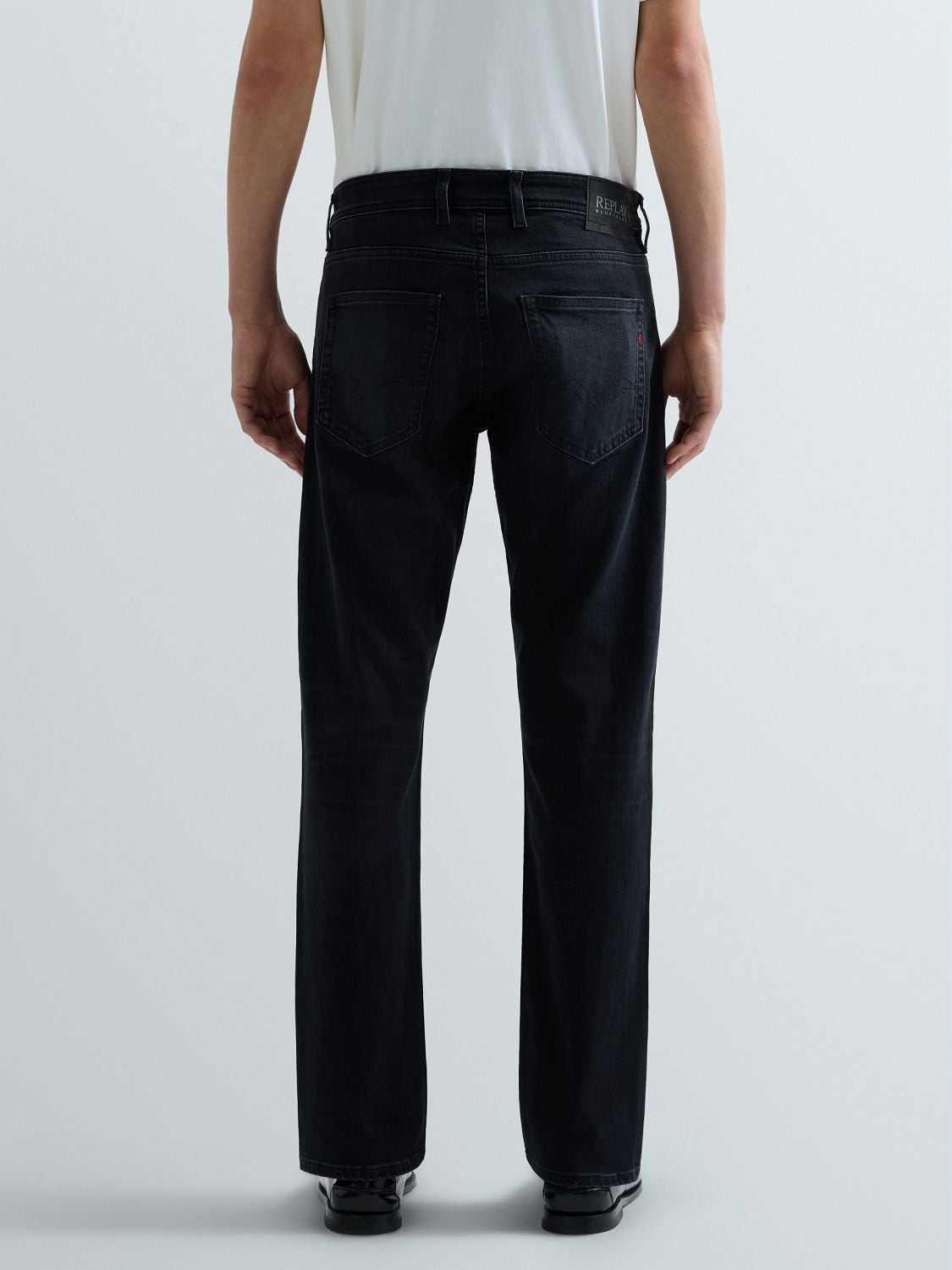 jeans replay grover replay jeans denim stretch ma972 regular fit black grey grå svart fri frakt stenungsund