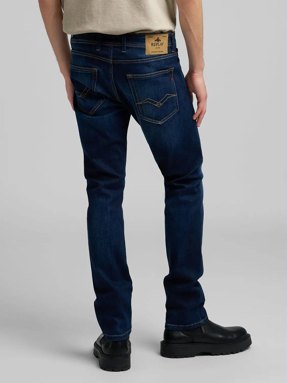 grover replay jeans ma972 stretch denim straight fit raka jeans