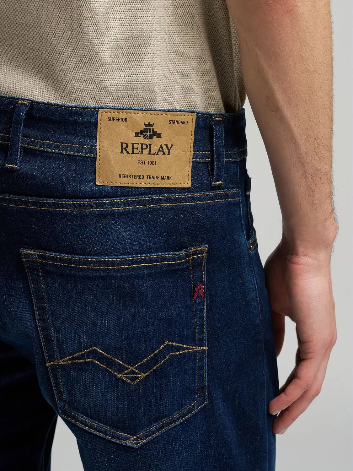 grover replay jeans ma972 stretch denim straight fit raka jeans