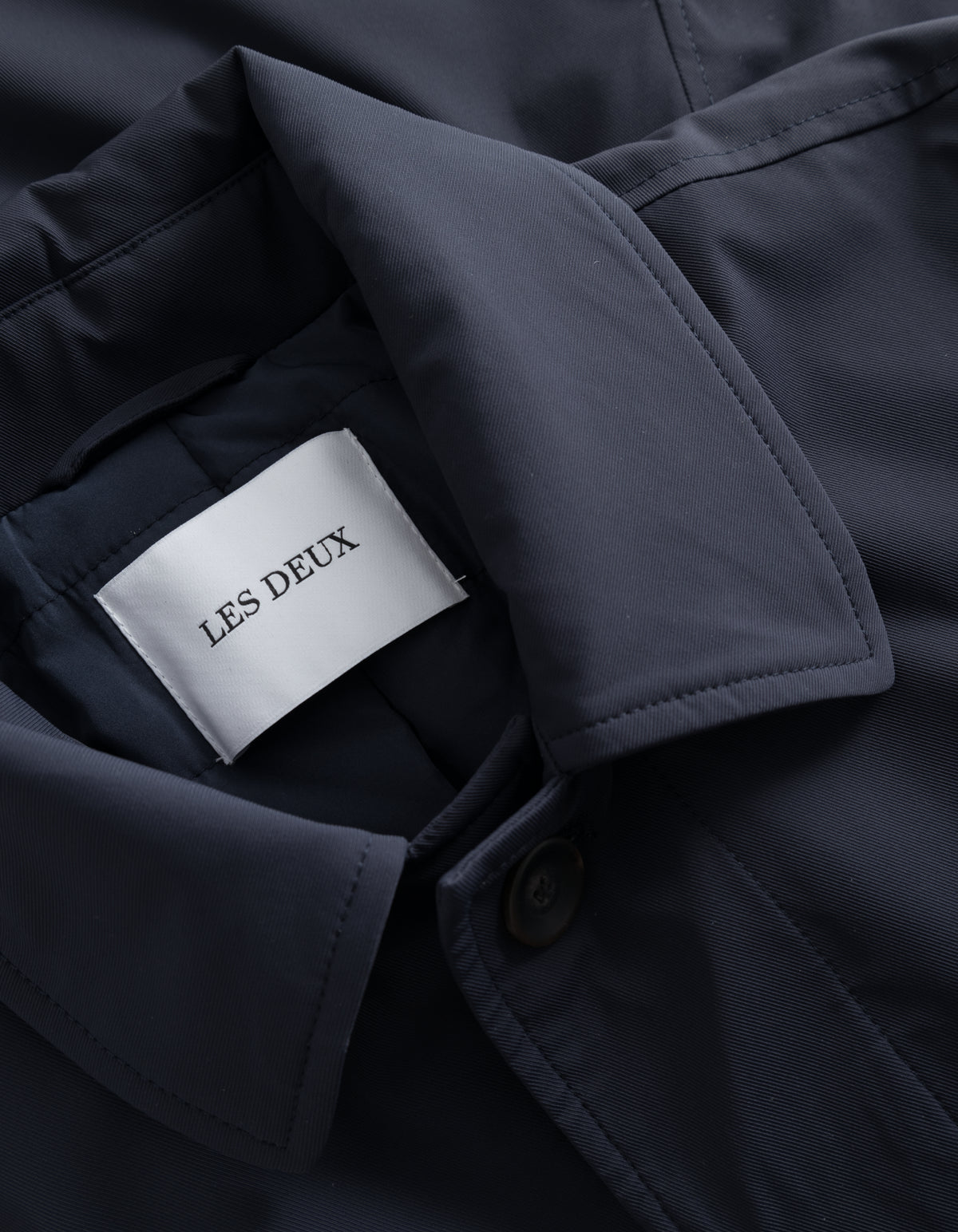 rock coat les deux Malcolm papped coat dark navy blue blå höstrock vårrock 