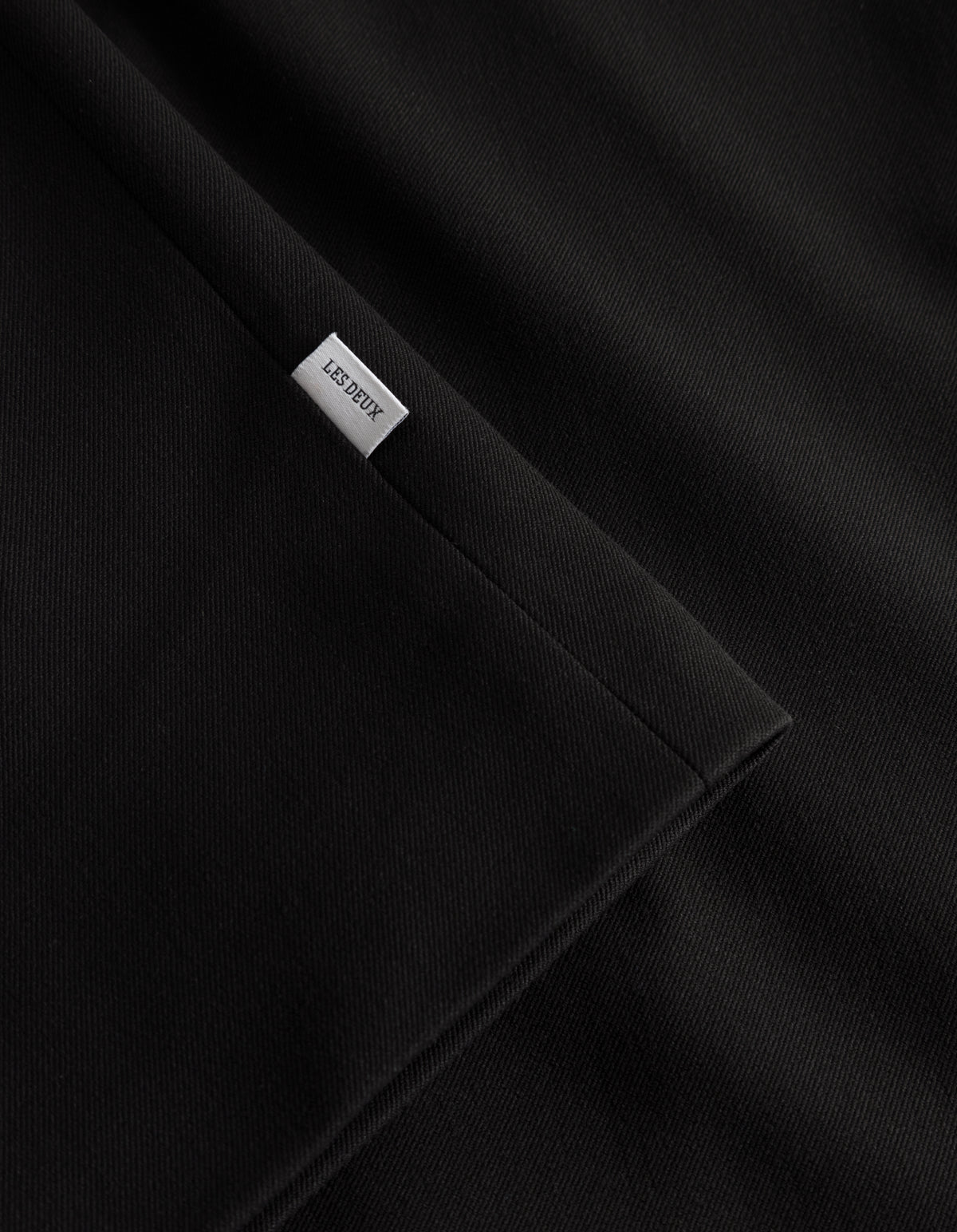 overshirt marseille les deux hybrid jacket överskjorta jacka kavaj svart black stretch