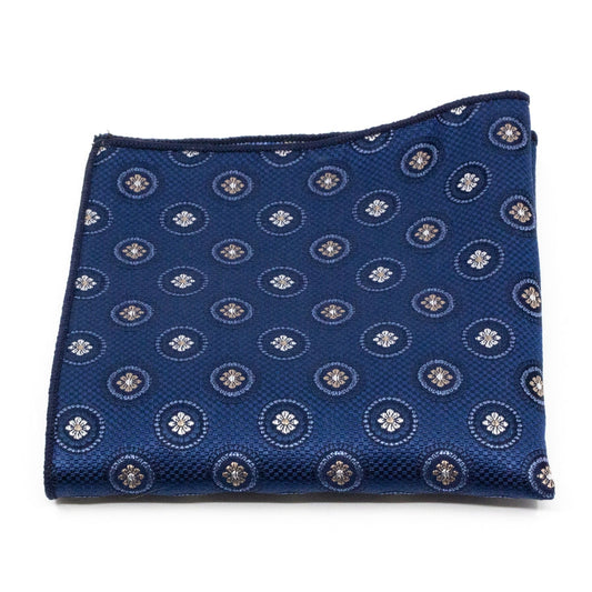 näsduk pocket square seveneast 7east asperö blue blå