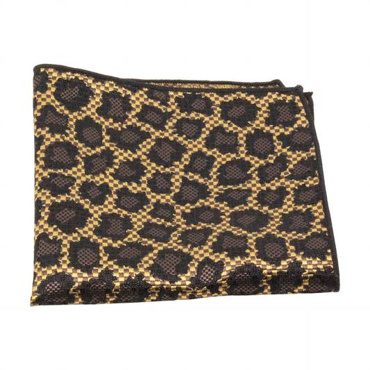 näsduk pocket square seven east 7east leo leopard n428
