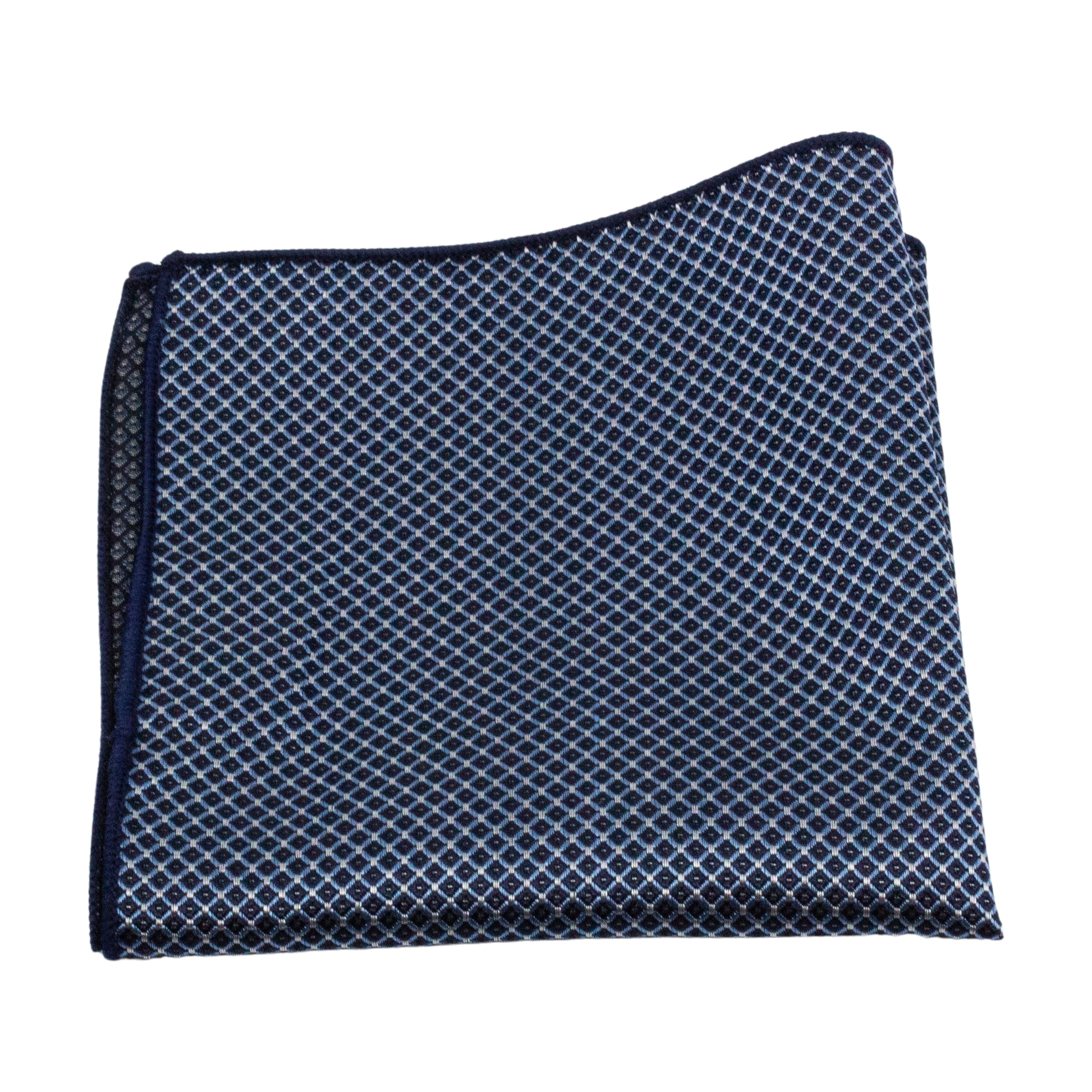 näsduk pocketsquare seveneast 7east seven east dudley blue blå