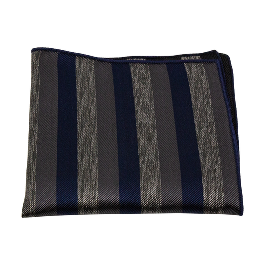näsduk pocket square 7east seveneast seven east blans n452 randig blue navy blå fri frakt stenungsund