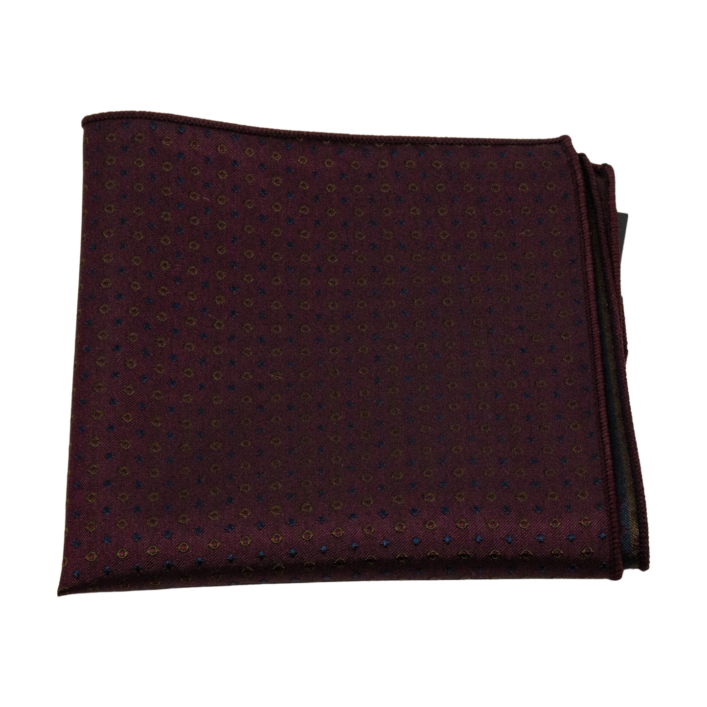 näsduk pocket square 7east seveneast seven east hellevad n453 burgundy red röd fri frakt stenungsund