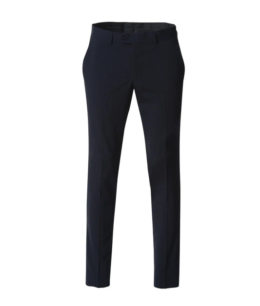 Yale Slim Fit Trousers Navy
