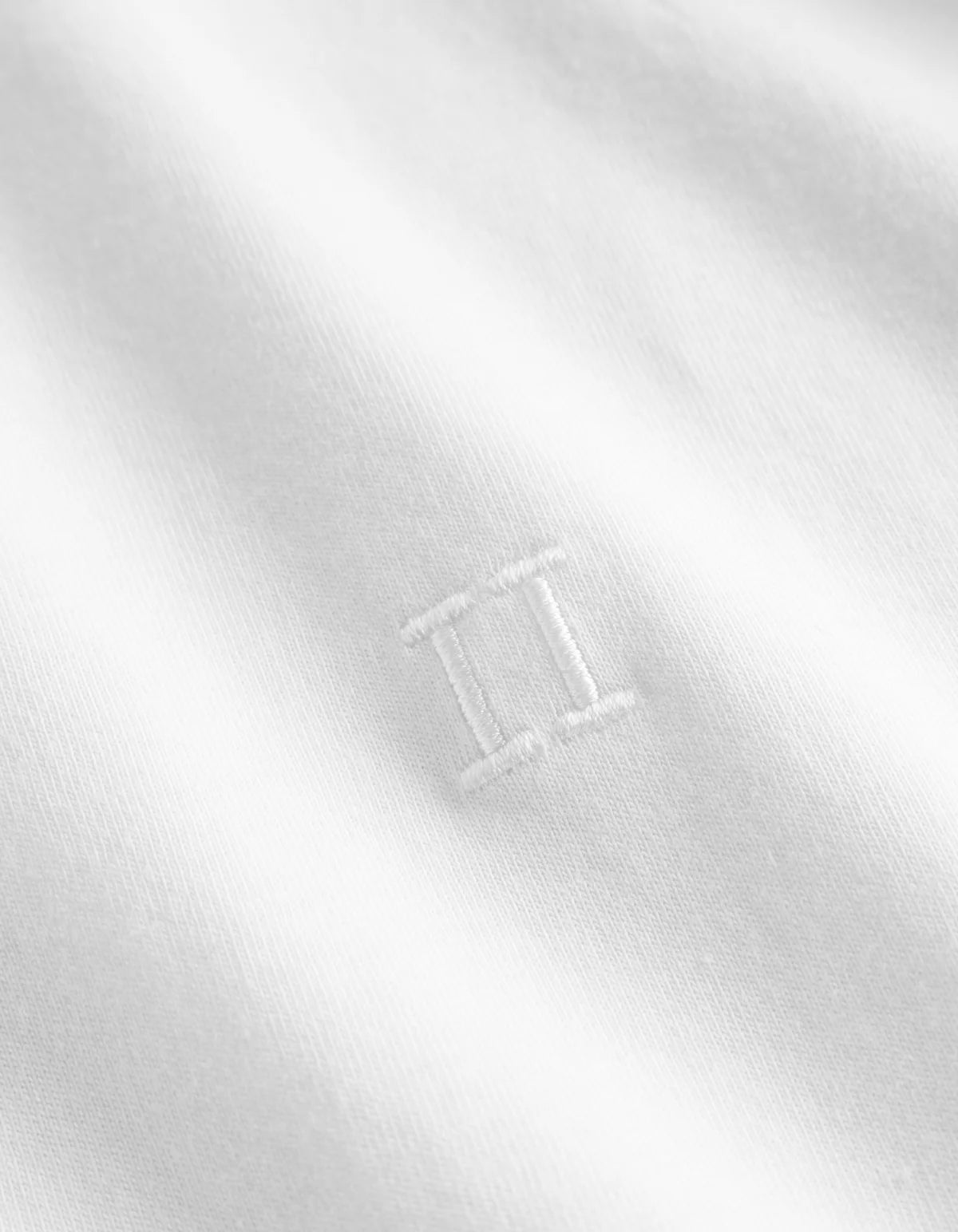 t-shirt les deux nörregaard tonal white vit tee norregaard