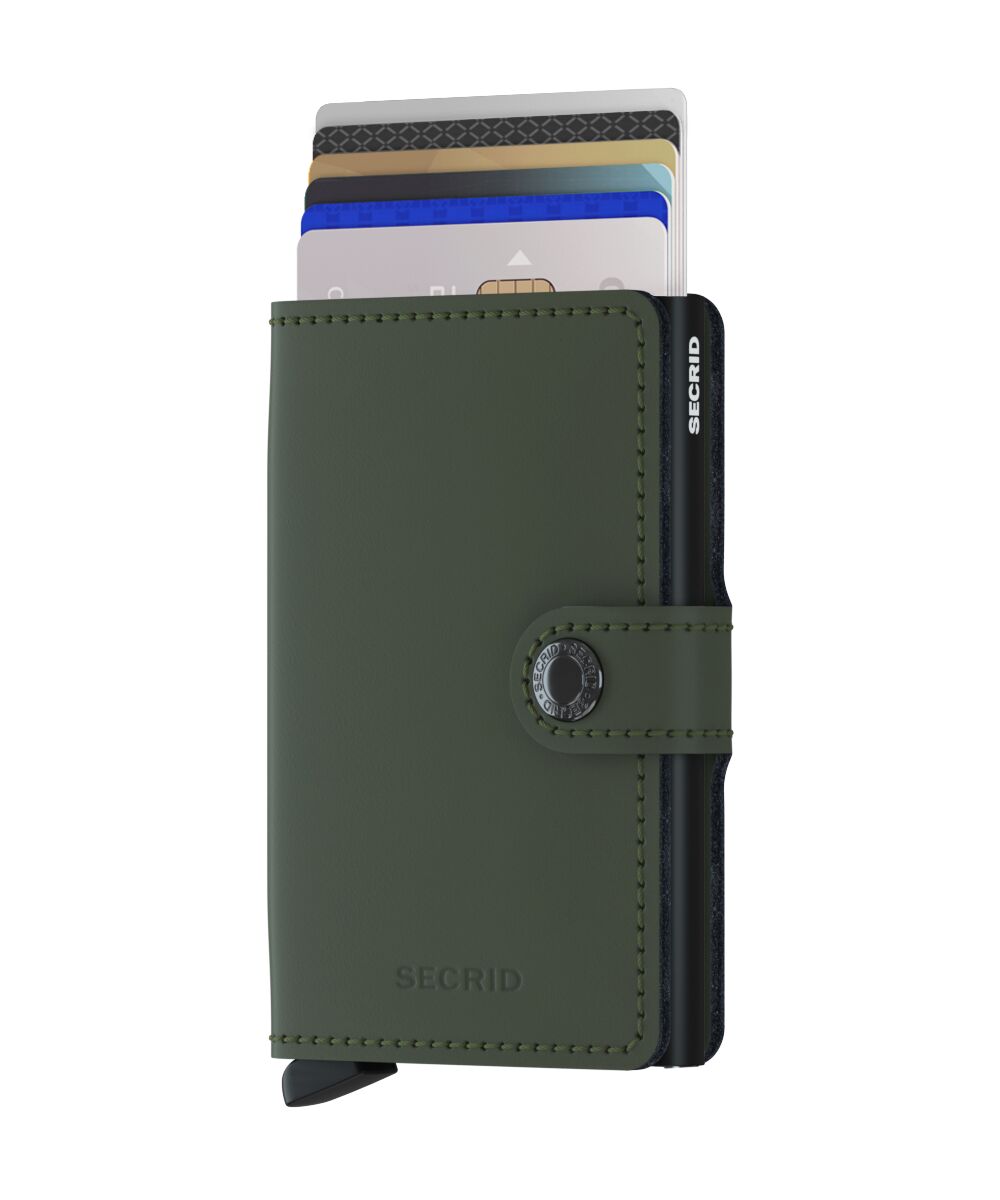 Miniwallet Matte Green-Black