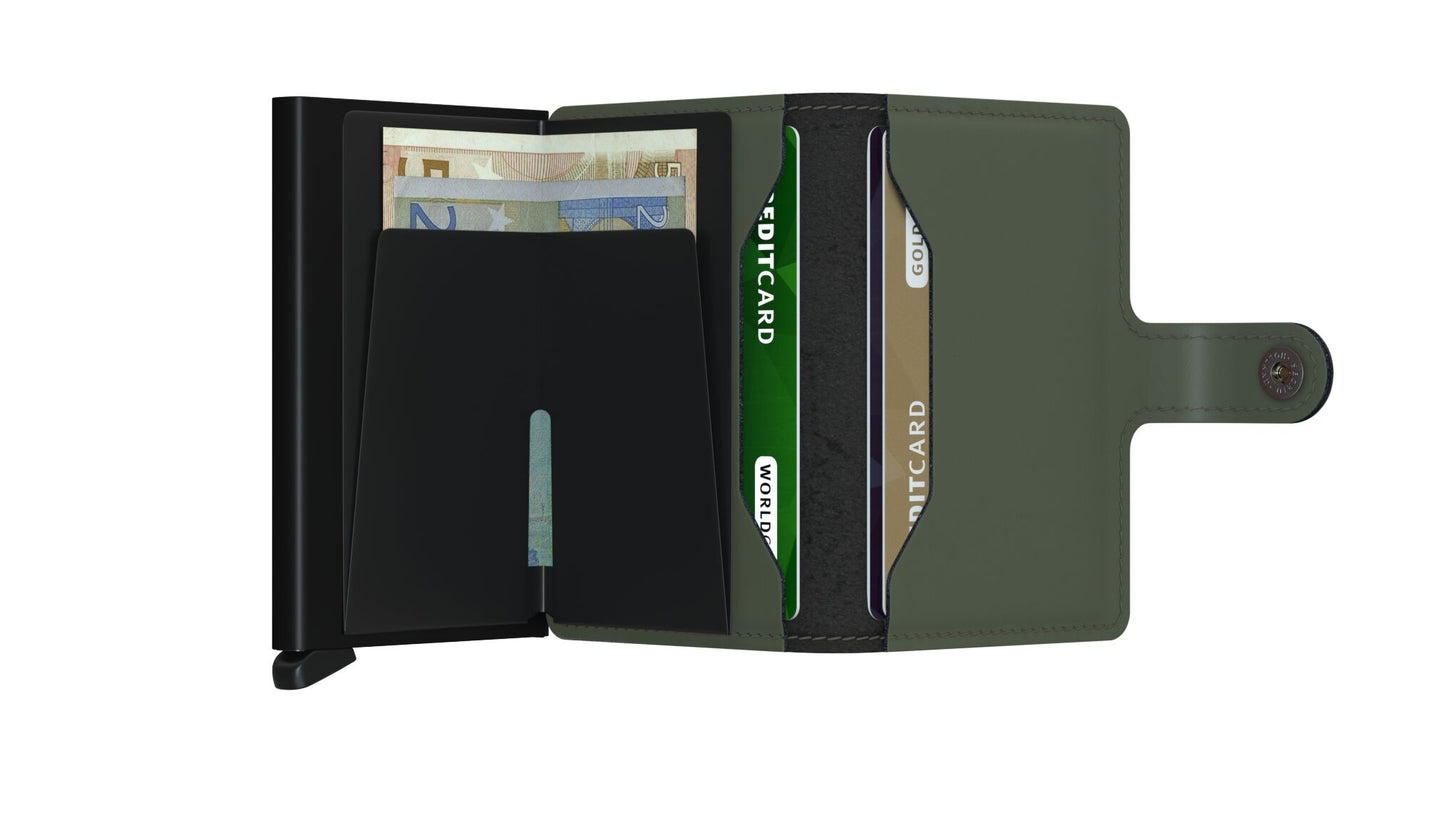 Miniwallet Matte Green-Black