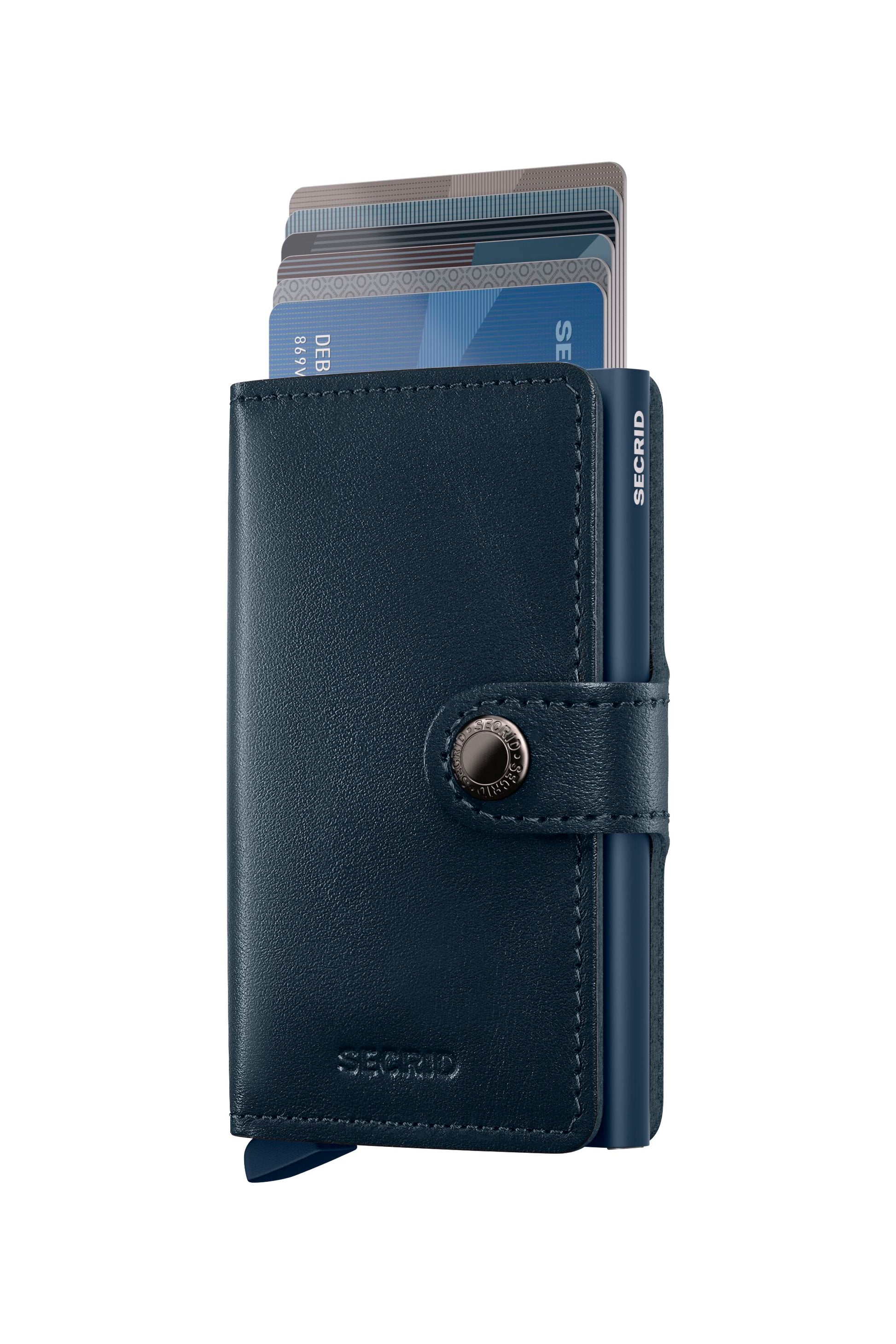 plånbok wallet miniwallet secrid miniwallet original navy blue blå korthållare fri frakt stenungsund