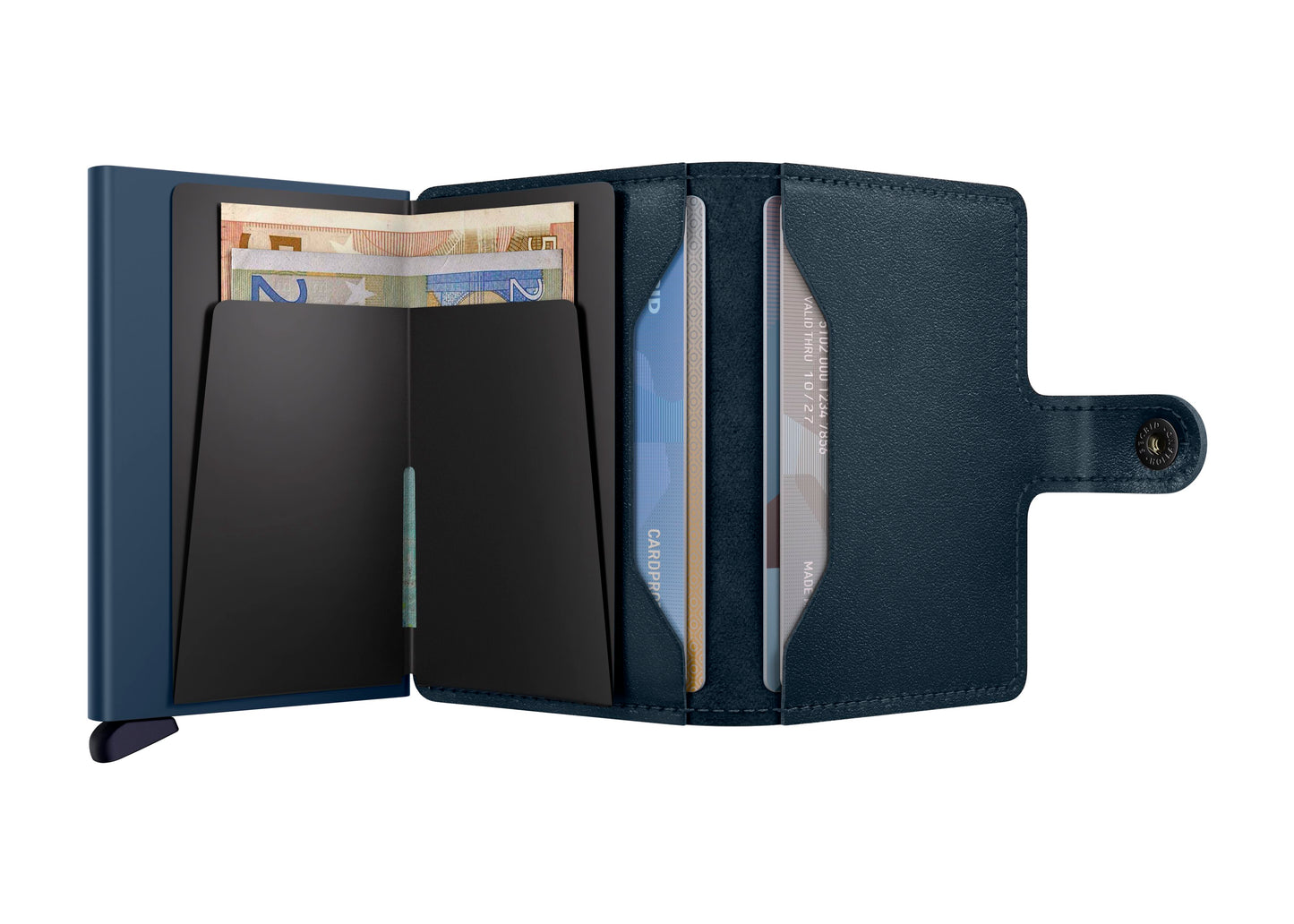 plånbok wallet miniwallet secrid miniwallet original navy blue blå korthållare fri frakt stenungsund