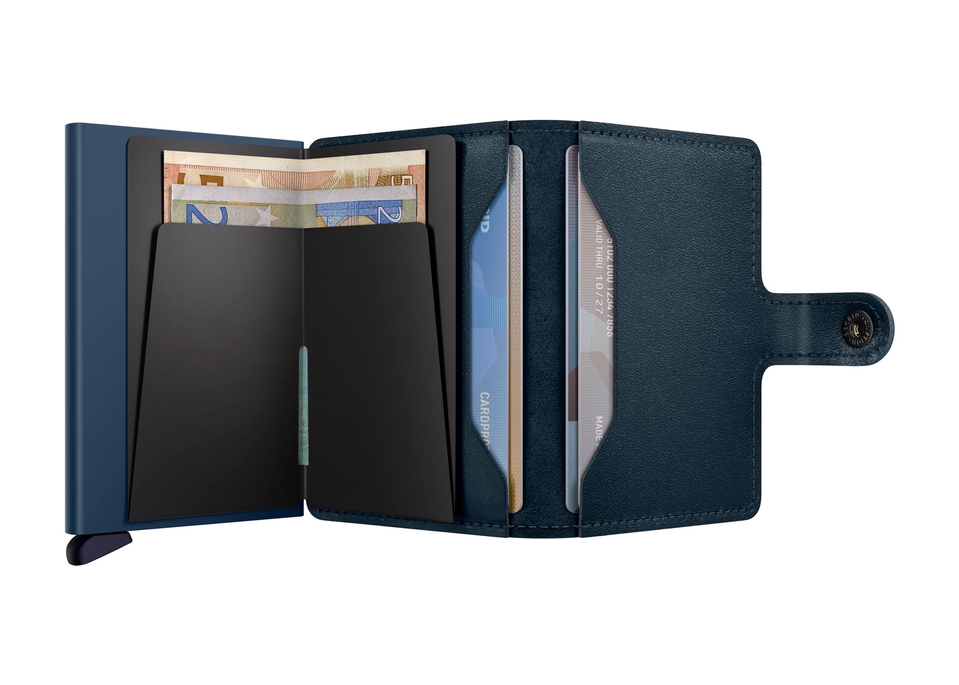 plånbok wallet miniwallet secrid miniwallet original navy blue blå korthållare fri frakt stenungsund