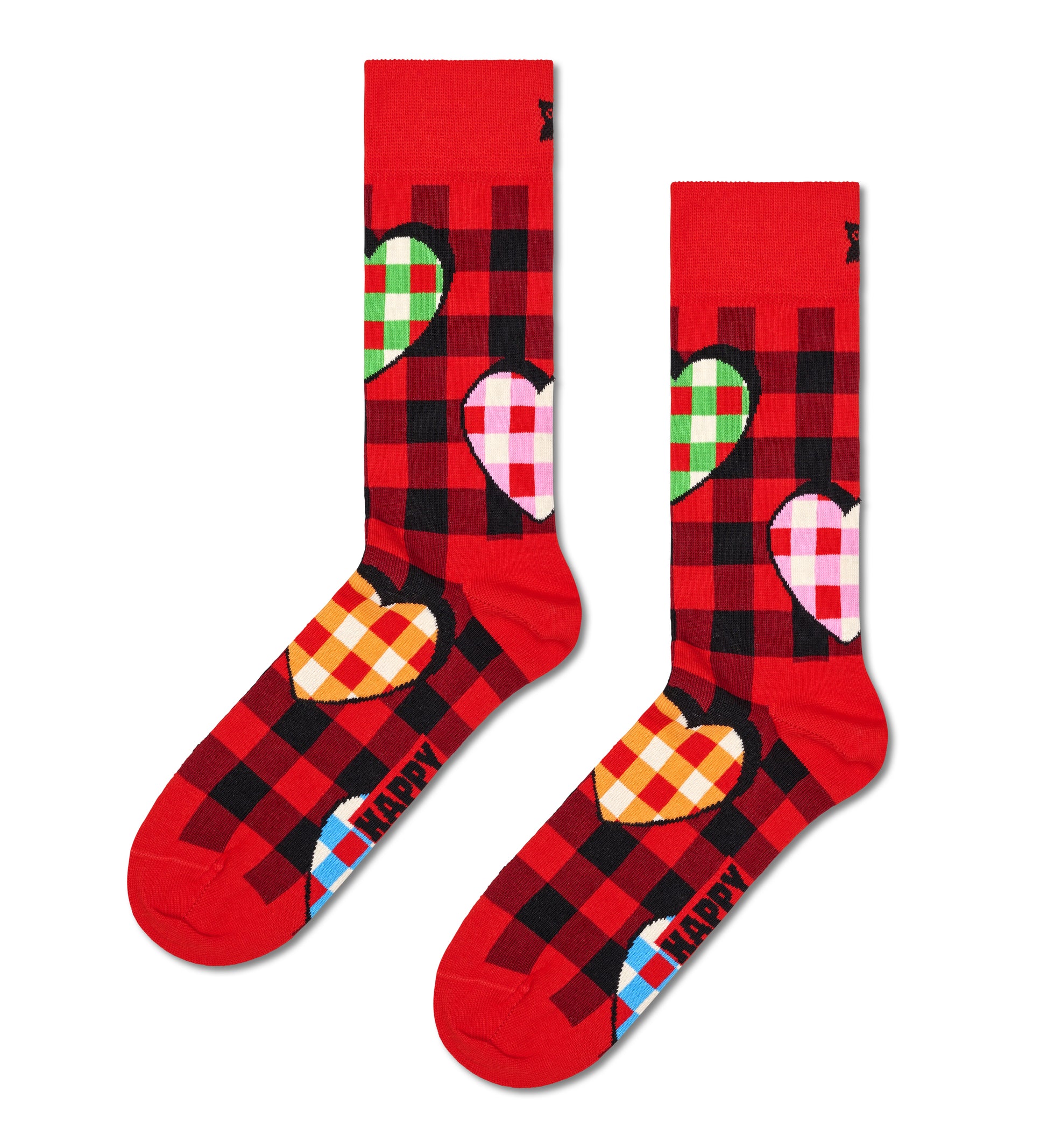 sockar happys socks strumpor roliga sockar happysocks julstrumpor santas workshop gift box