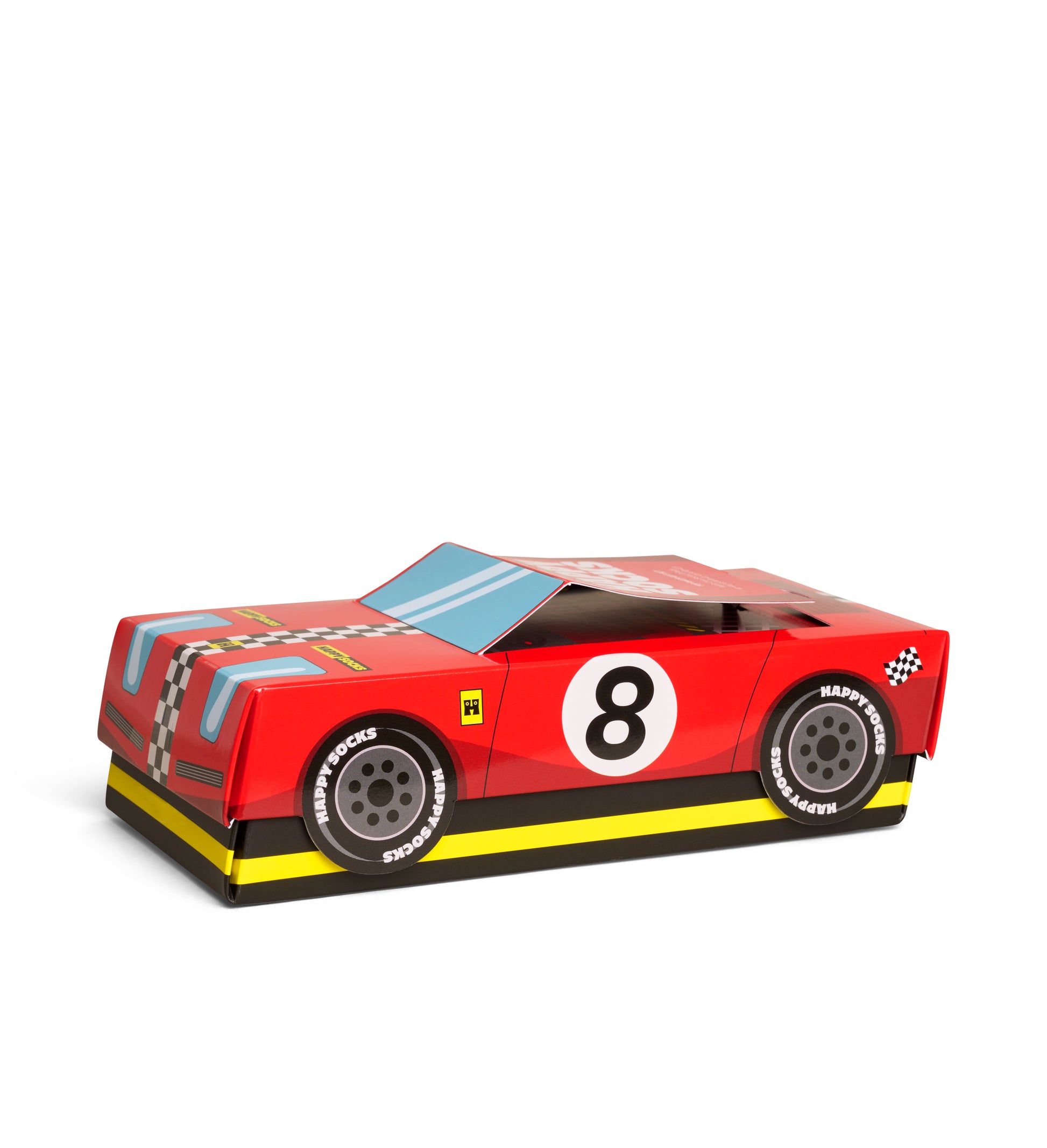 sockar happys socks strumpor roliga sockar happysocks car bil top racer gift box
