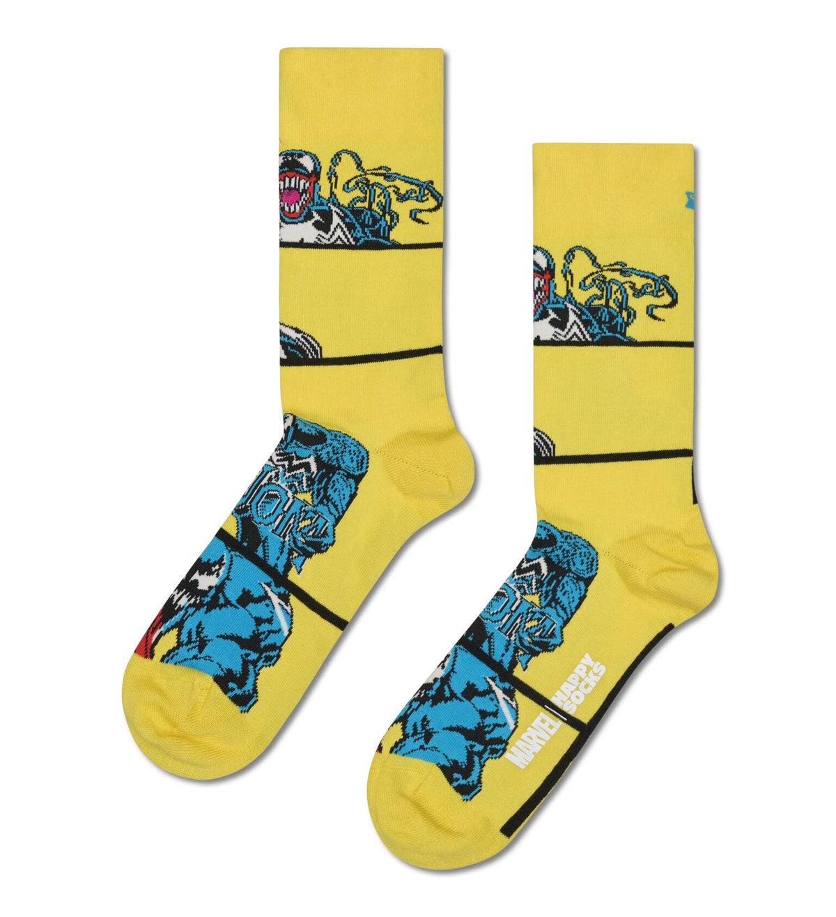 sockar strumpor happysocks happy socks spider man spiderman spindel mannen marvel marvels amazing spider man roliga sockar fri frakt stenungsund