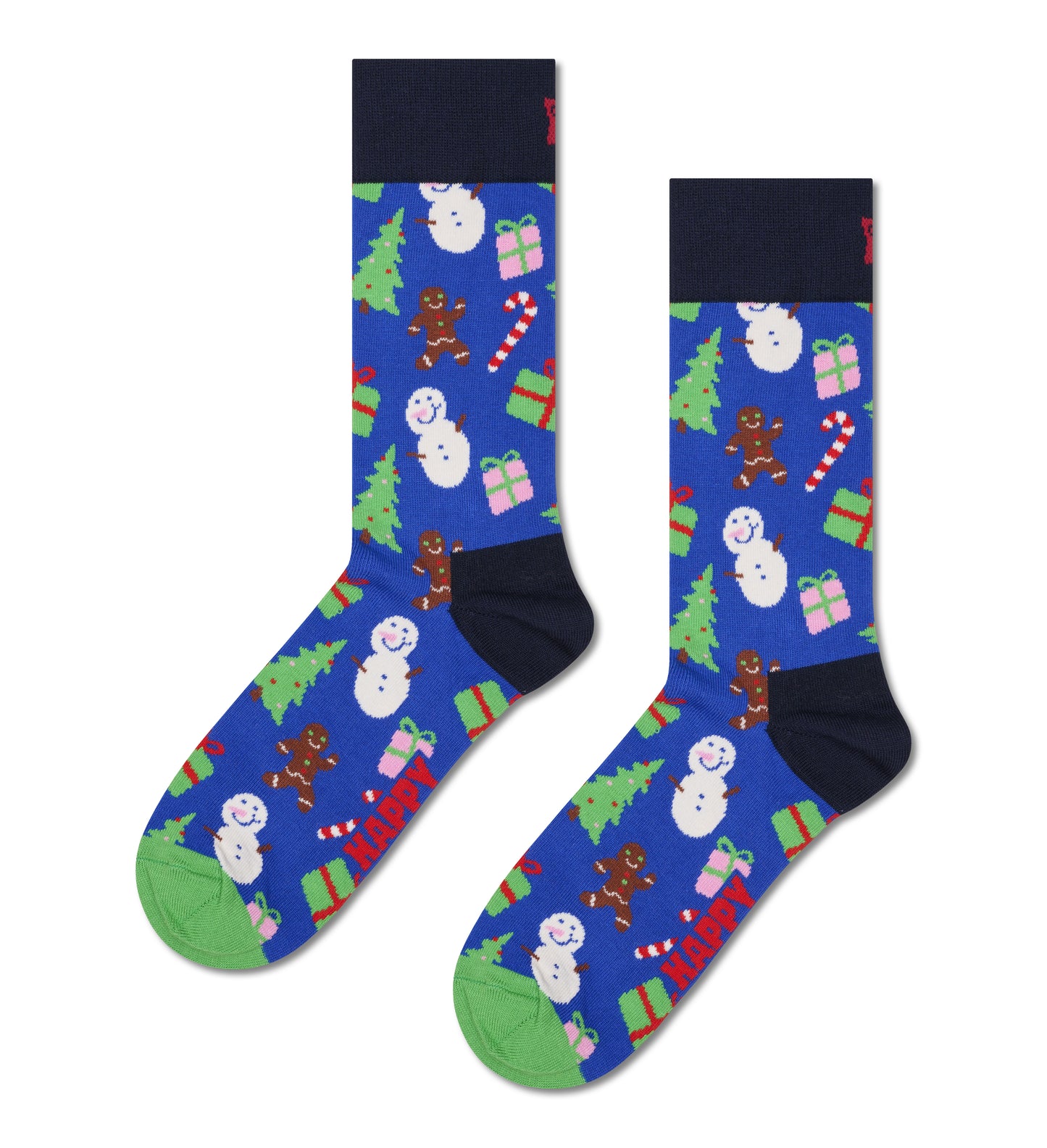 sockar strumpor happysocks julstrumpor happy socks jul sockar bring it on socks snowman christmas snögubbe