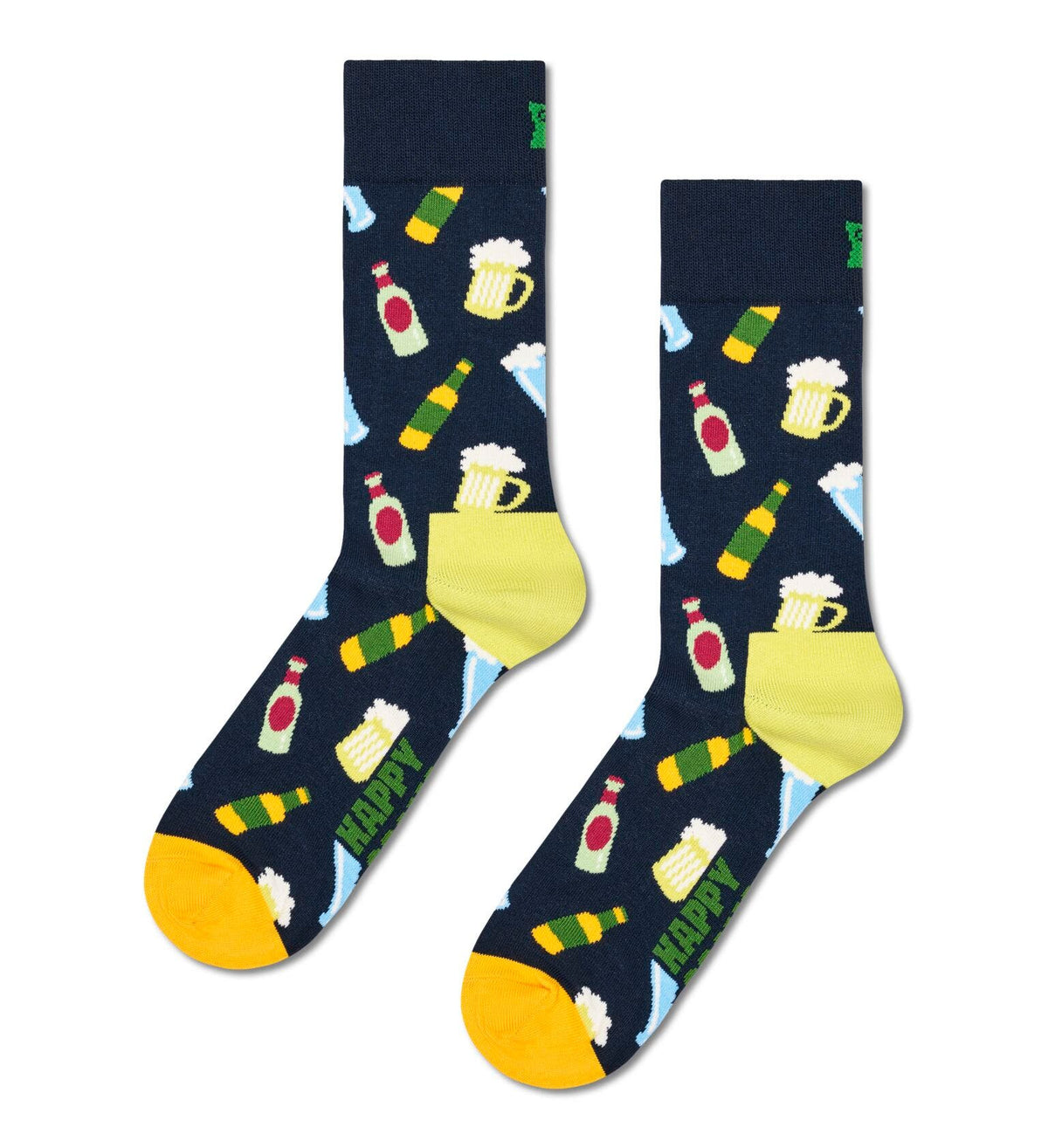 sockar strumpor happysocks happy socks octoberfest gift box socks öl beer korv roliga sockar fri frakt stenungsund