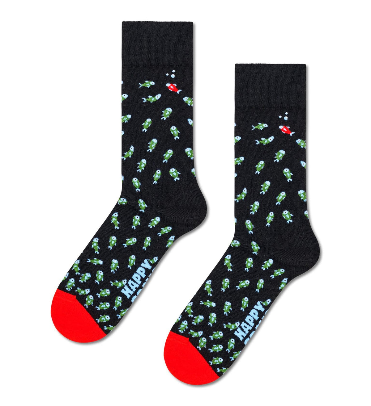 sockar strumpor happysocks happy socks hook line sinker gift box fiska fishing fiskar roliga sockar fri frakt stenungsund
