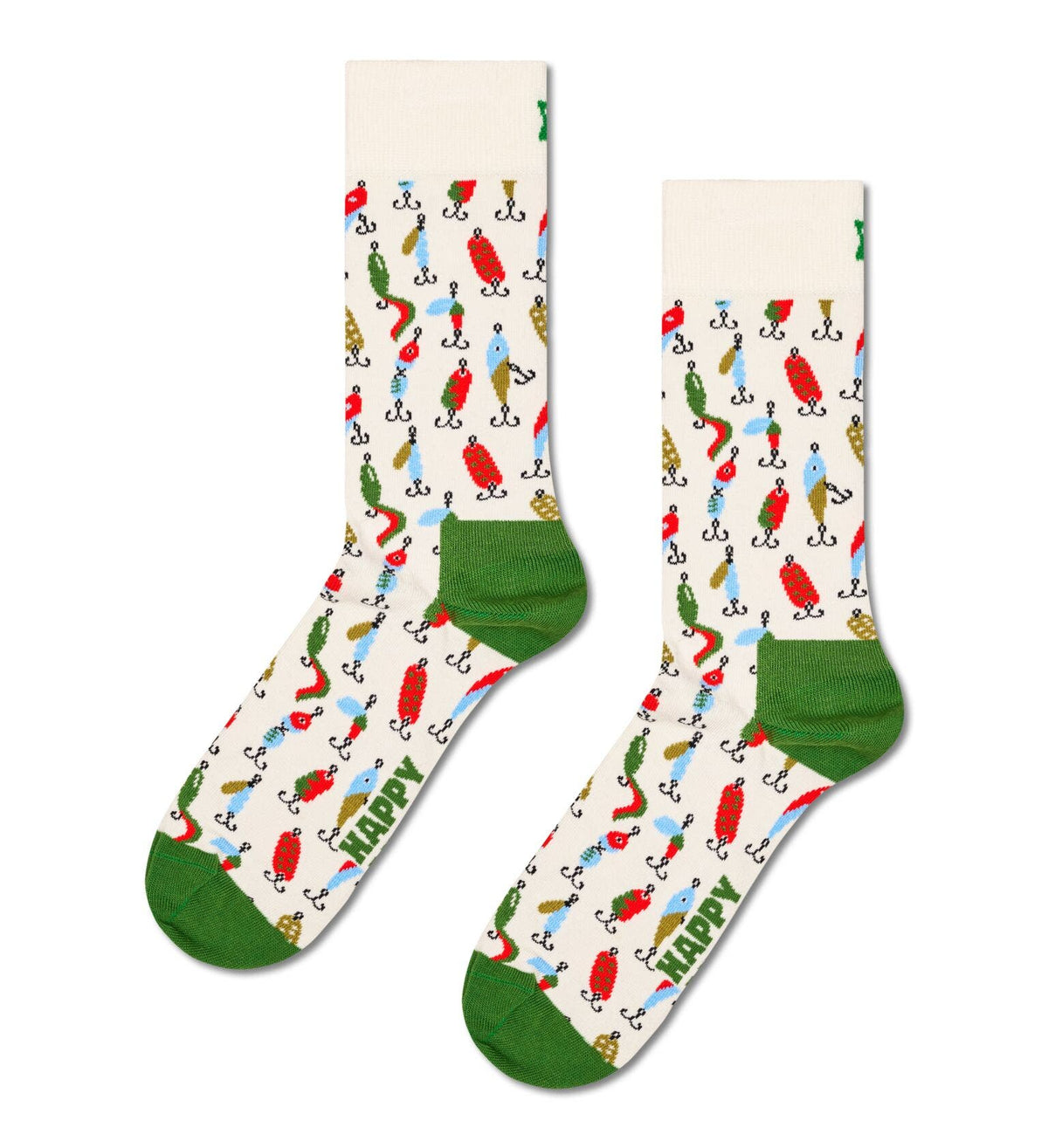 sockar strumpor happysocks happy socks hook line sinker gift box fiska fishing fiskar roliga sockar fri frakt stenungsund