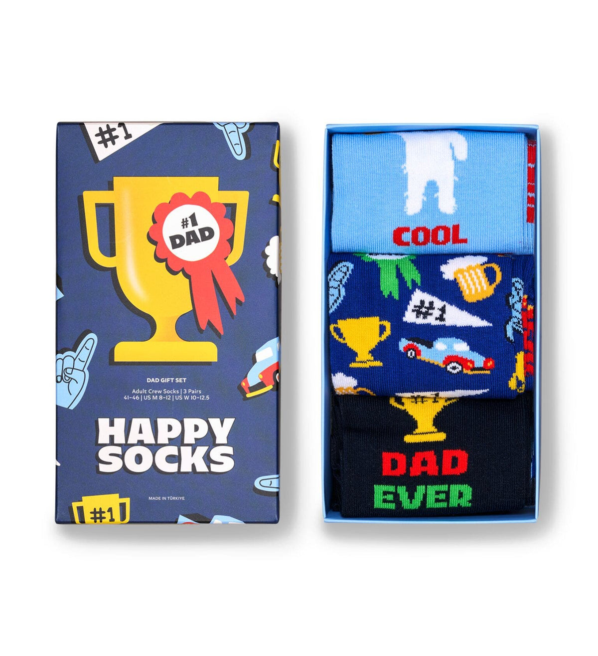sockar strumpor happysocks happy socks dad socks pappa sockar farsdag best dad ever roliga sockar fri frakt stenungsund