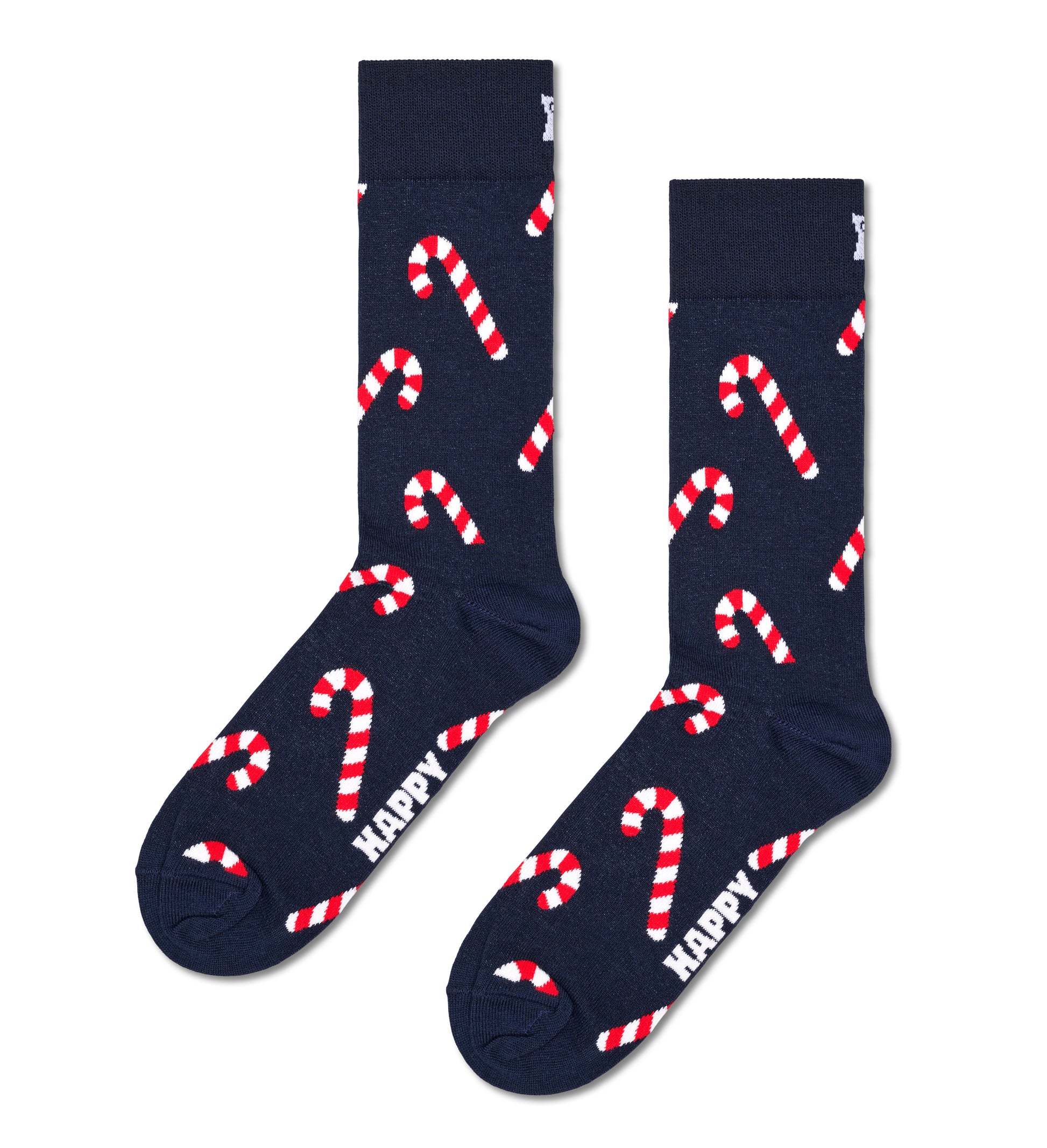 sockar strumpor happysocks julstrumpor happy socks jul sockar candy cane socks christmas