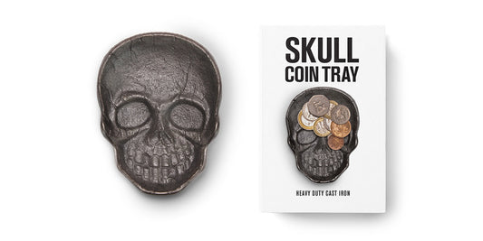 skull coin tray fat skål döskalle myntfat ohlsson lohaven gjutjärn present fri frakt stenungsund