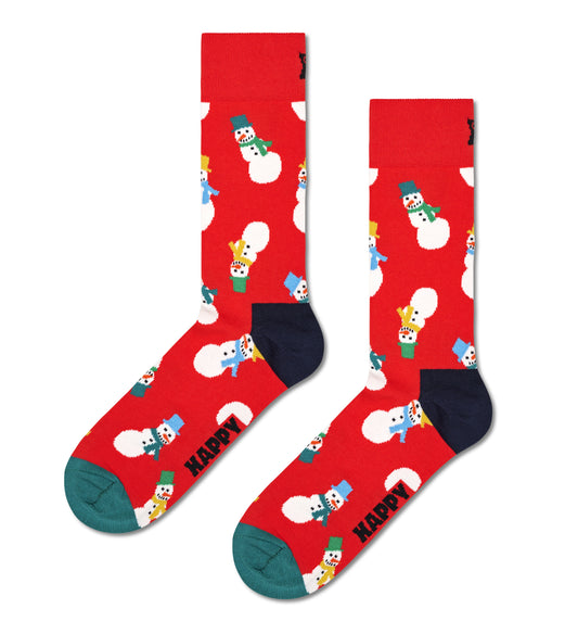 sockar strumpor socks happy socks snowman socks christmas julstrumpor