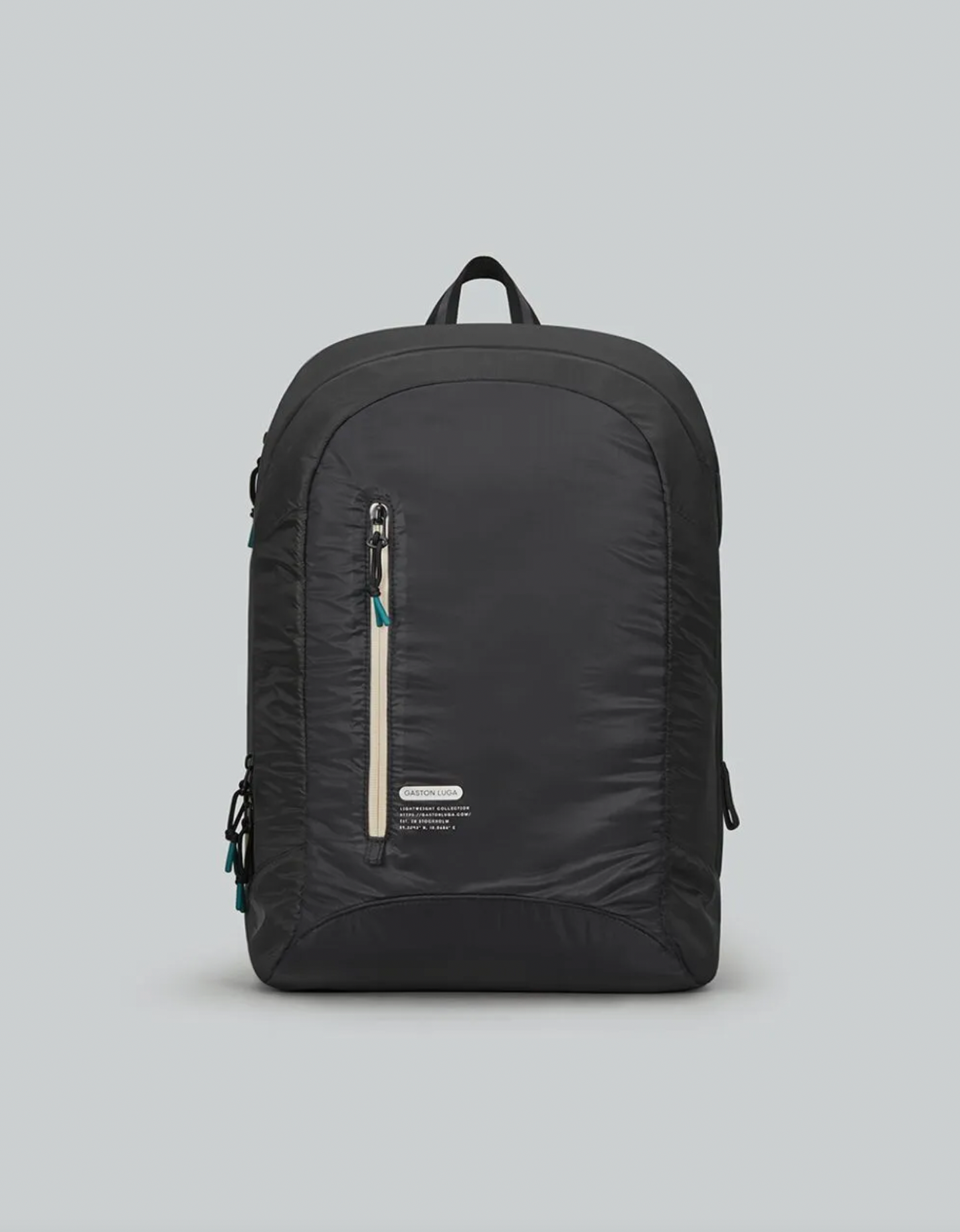 ryggsäck väska bag lightweight backpack black svart
