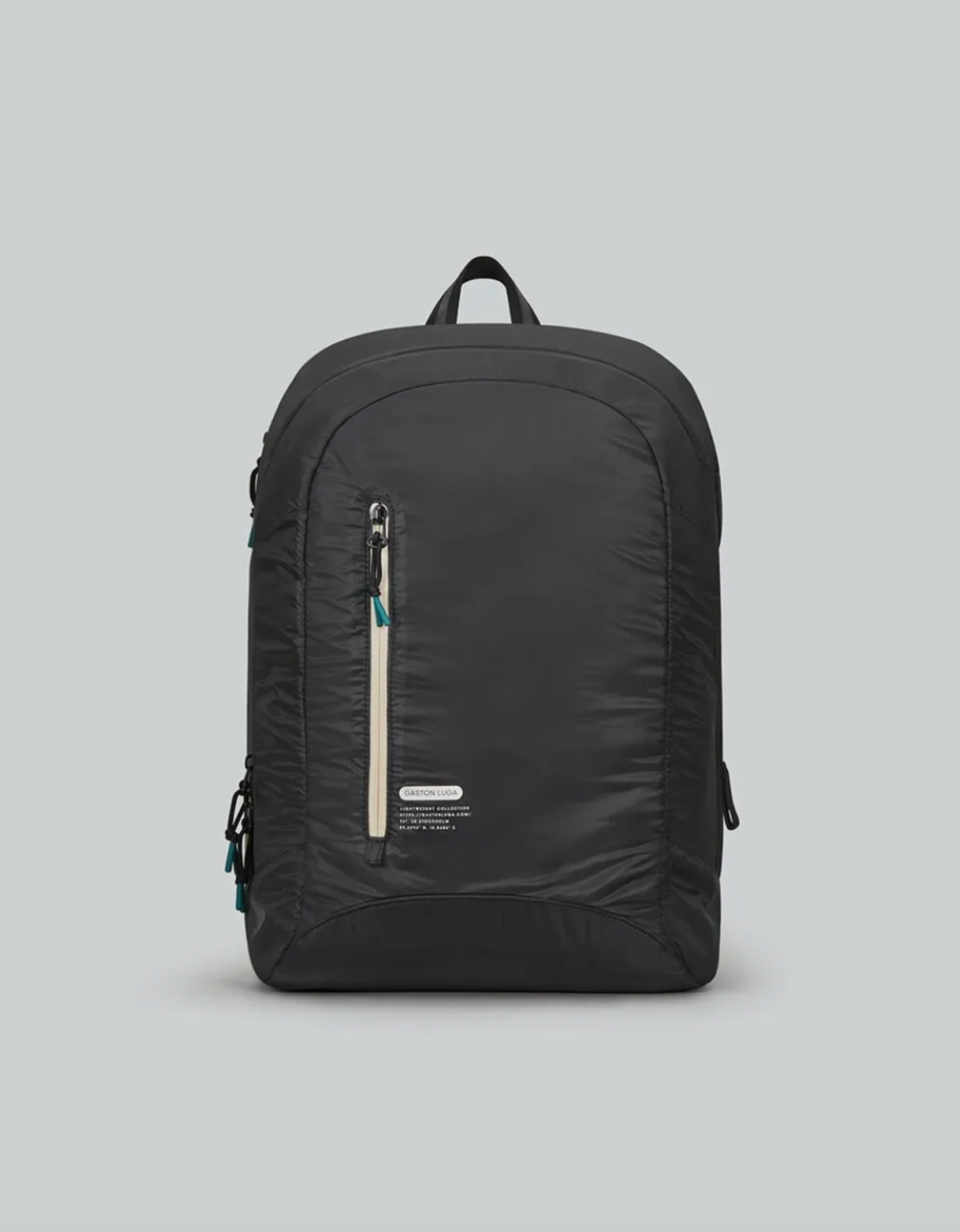 ryggsäck väska bag lightweight backpack black svart
