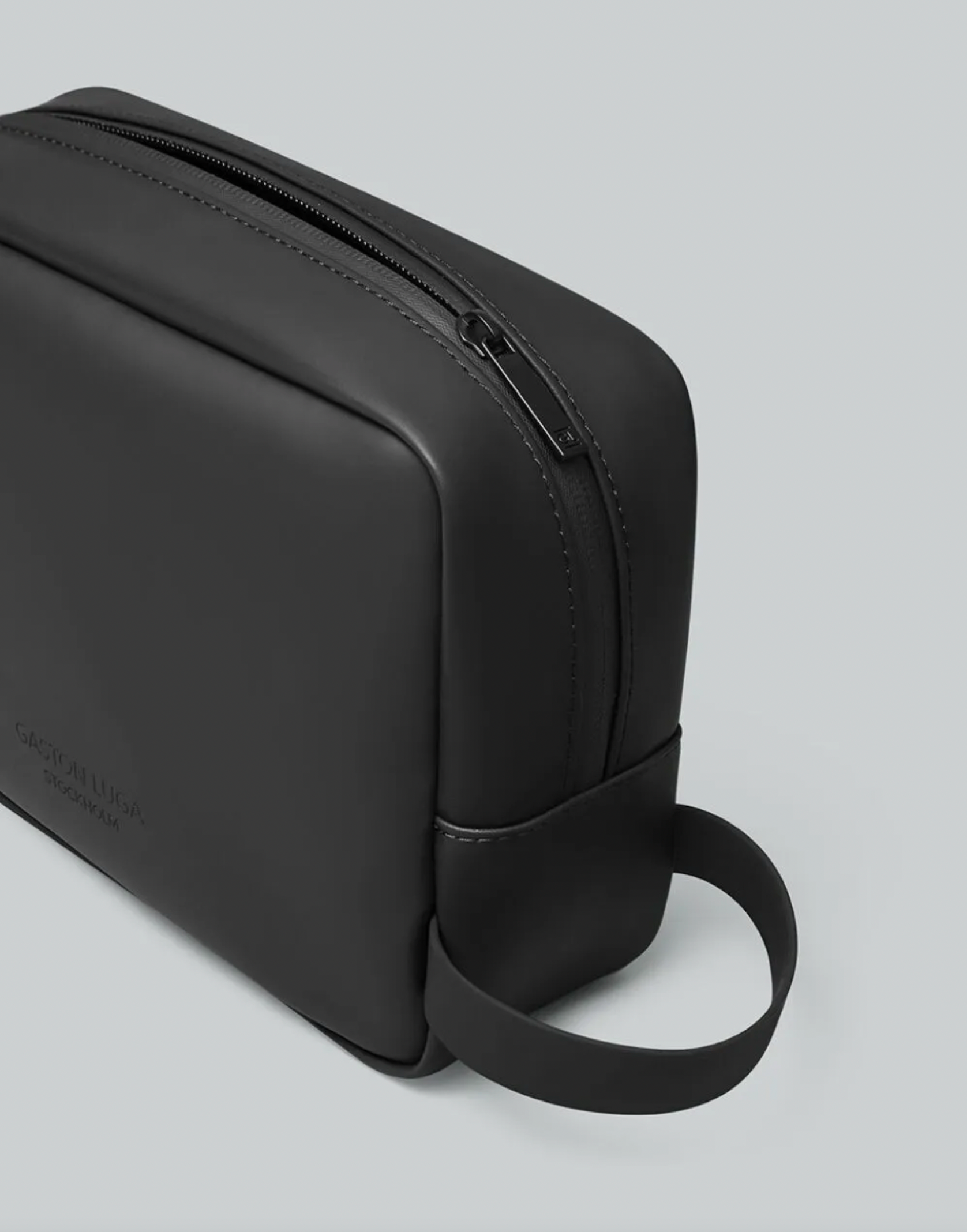 necessär gaston luga spläsh toiletry bag svart black
