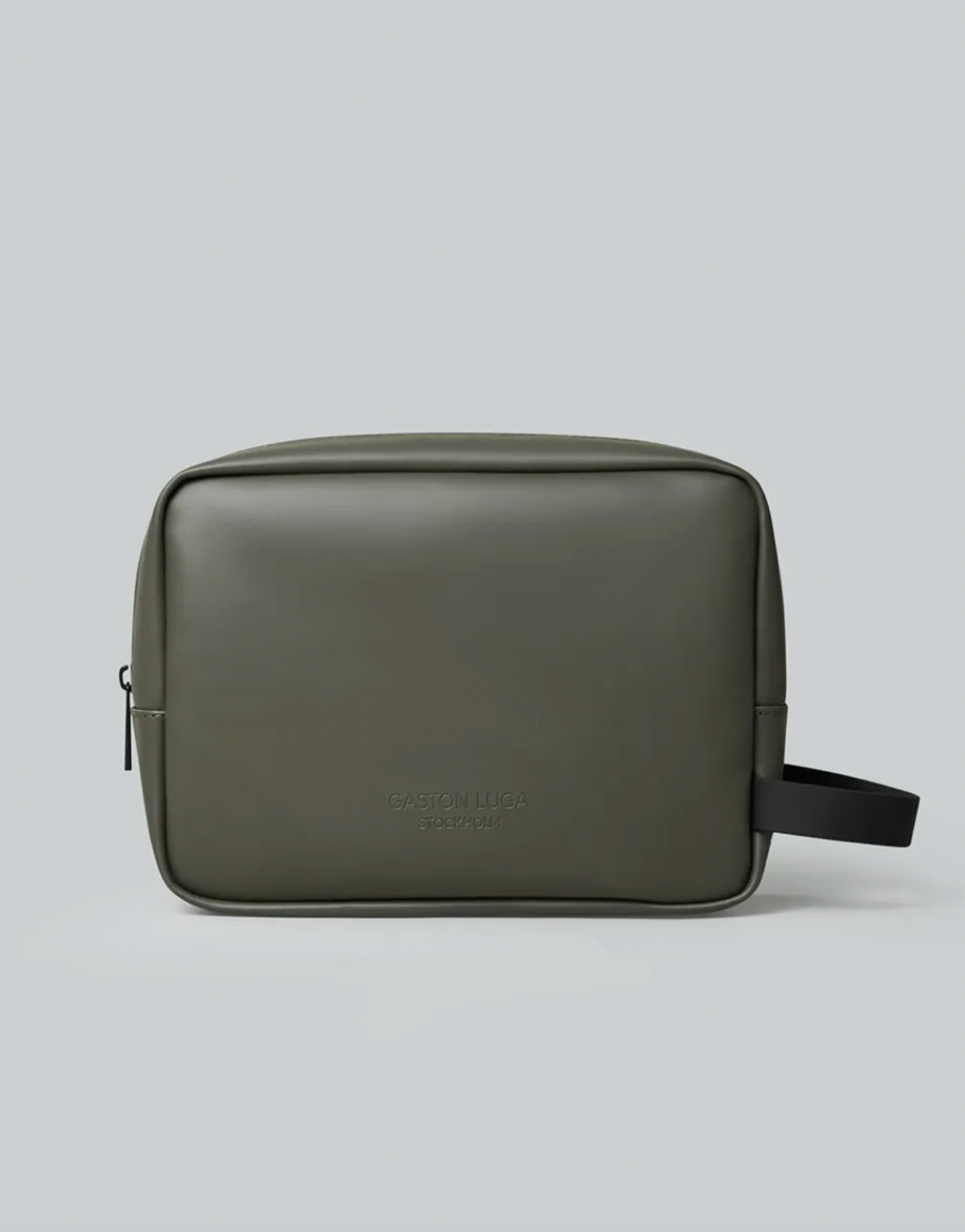 necessär gaston luga spläsh toiletry bag olive green grön