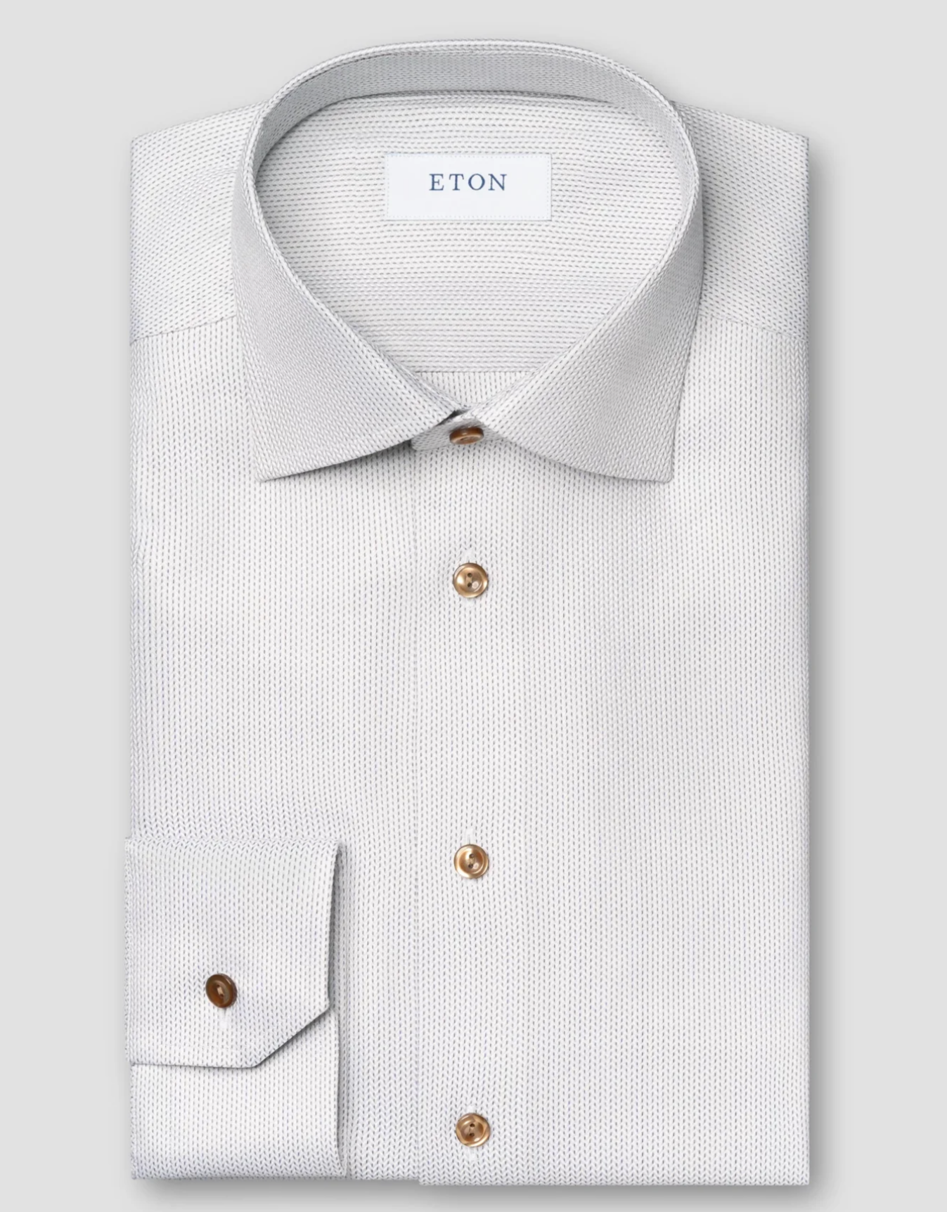 Contemporary Fit Semi Solid Twill Beige